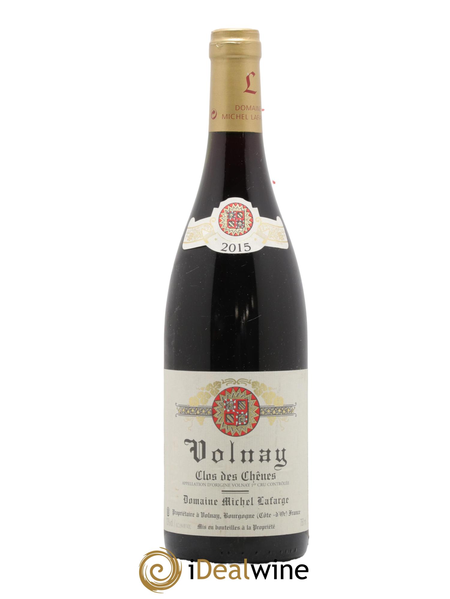 Volnay 1er Cru Clos des Chênes Lafarge (Domaine)  2015 - Lot de 1 bouteille - 0