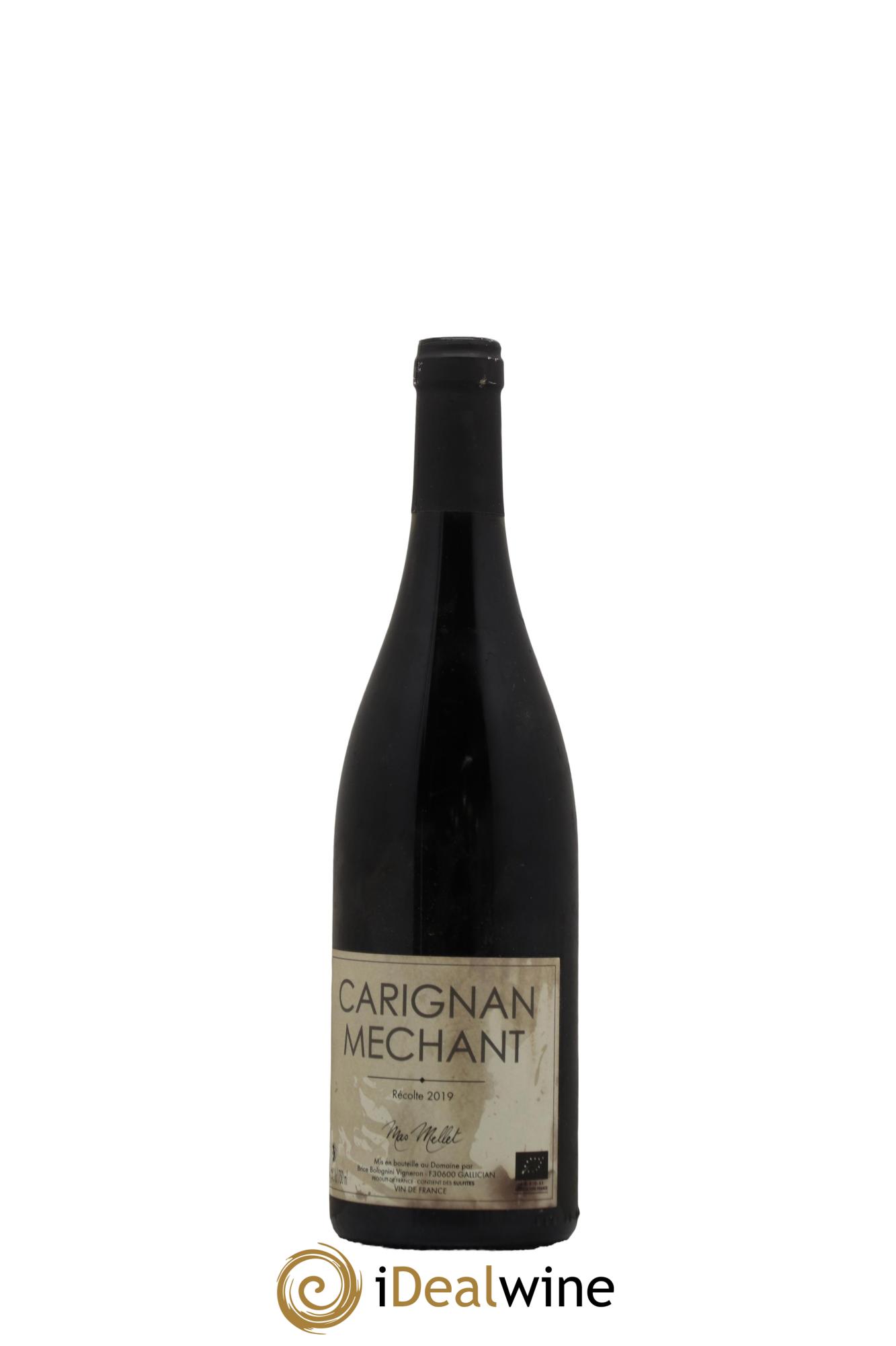 Vin de France Carignan Mechant Mas Mellet 2019 - Lotto di 1 bottiglia - 0