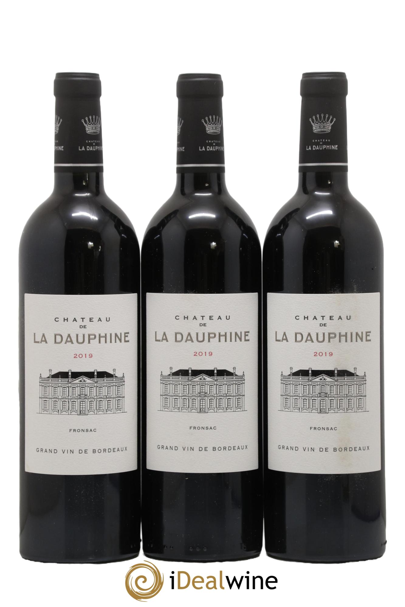 Château de La Dauphine  2019 - Lotto di 12 bottiglie - 3