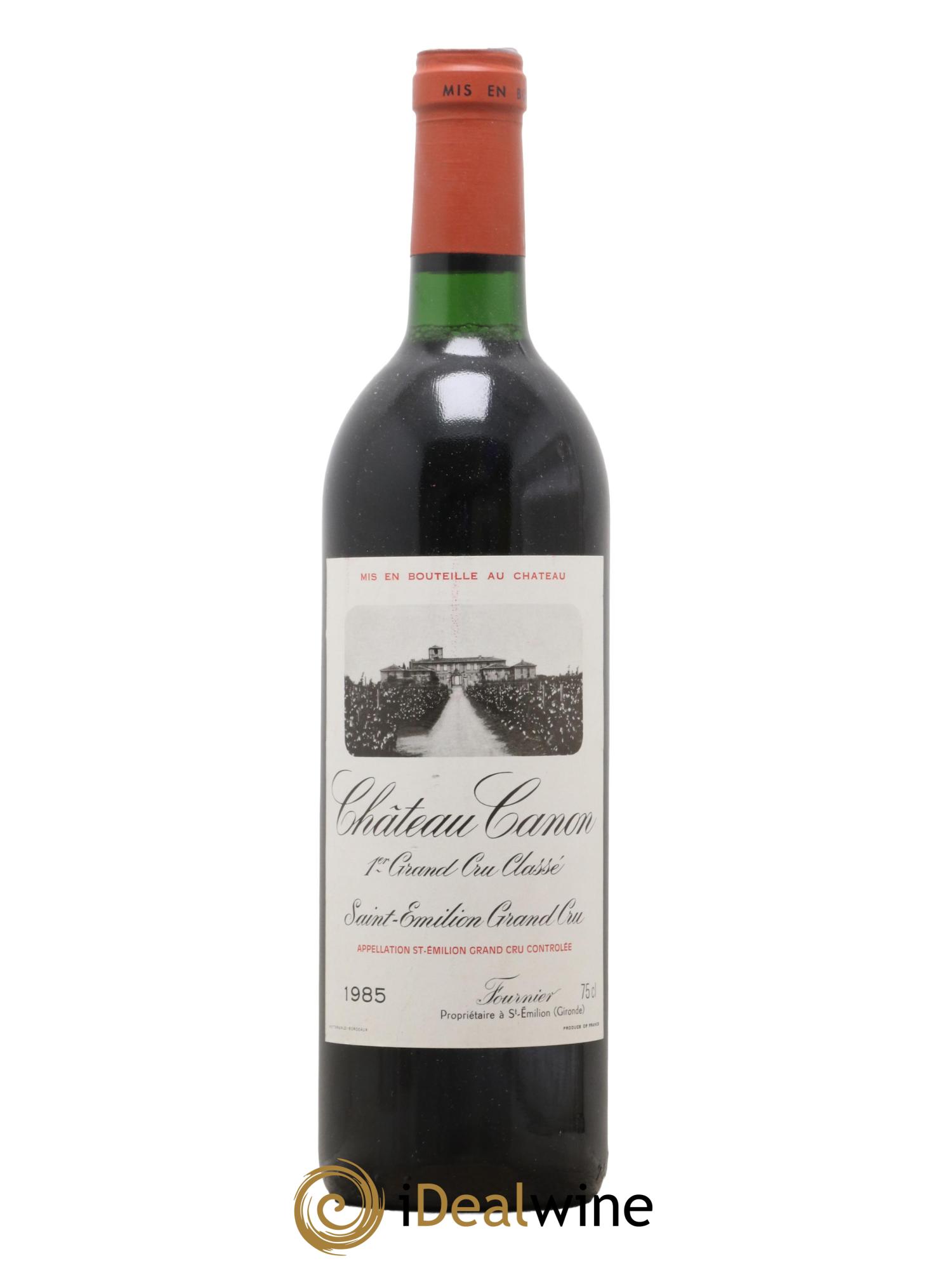 Château Canon 1er Grand Cru Classé B 1985 - Lot de 1 bouteille - 0