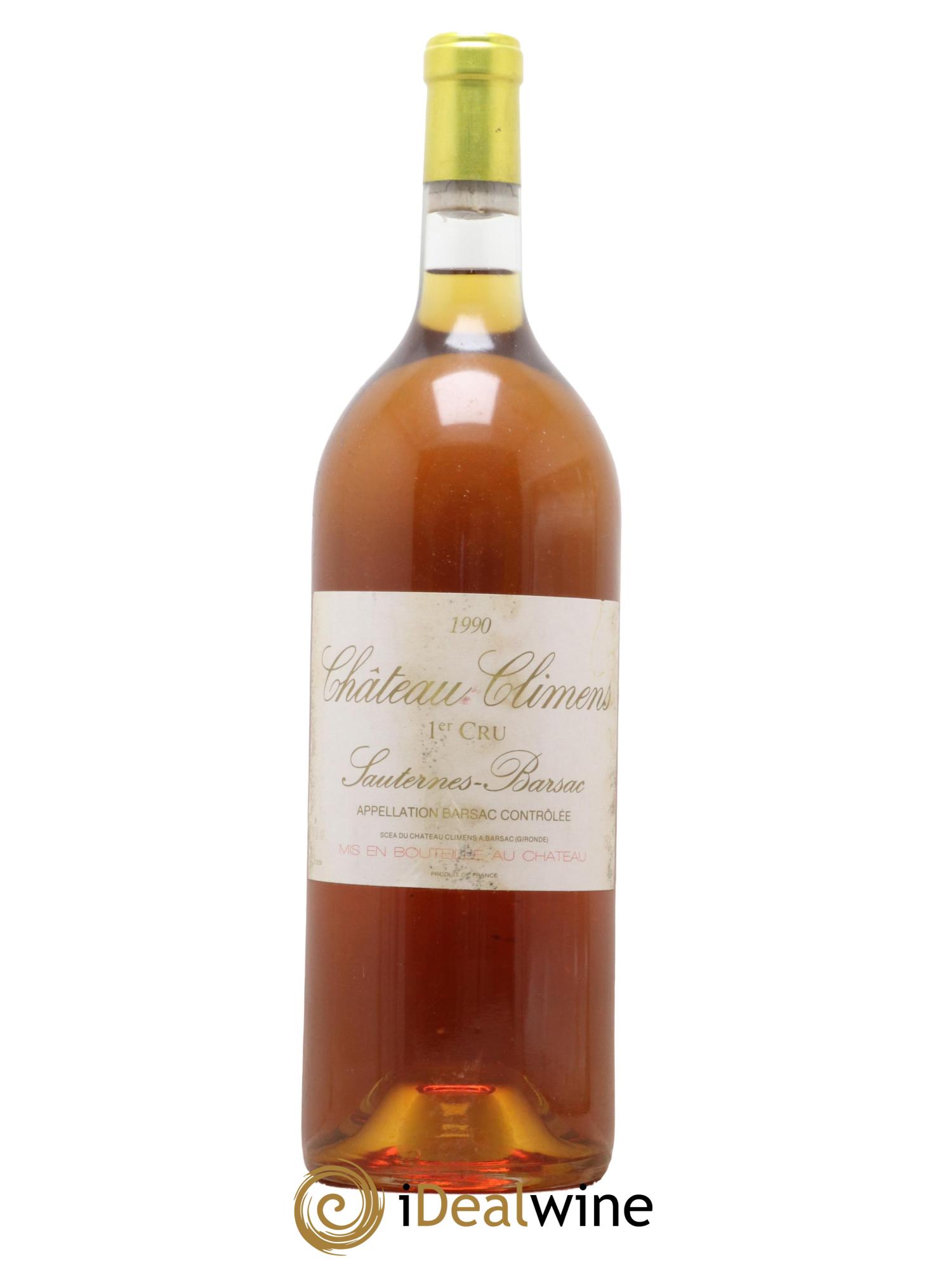 Château Climens 1er Grand Cru Classé 1990 - Lot of 1 magnum - 0