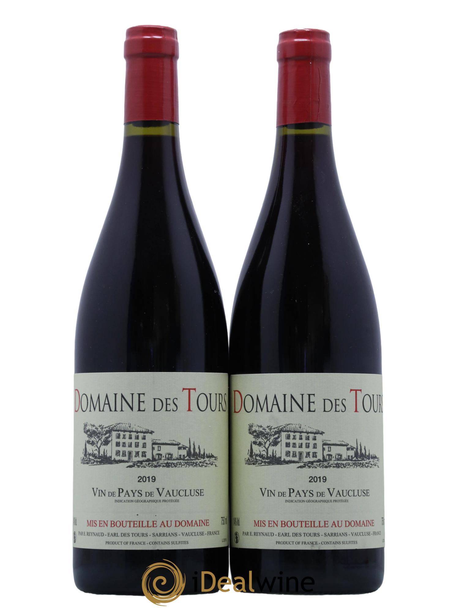 IGP Vaucluse (Vin de Pays de Vaucluse)  - Domaine des Tours Emmanuel Reynaud