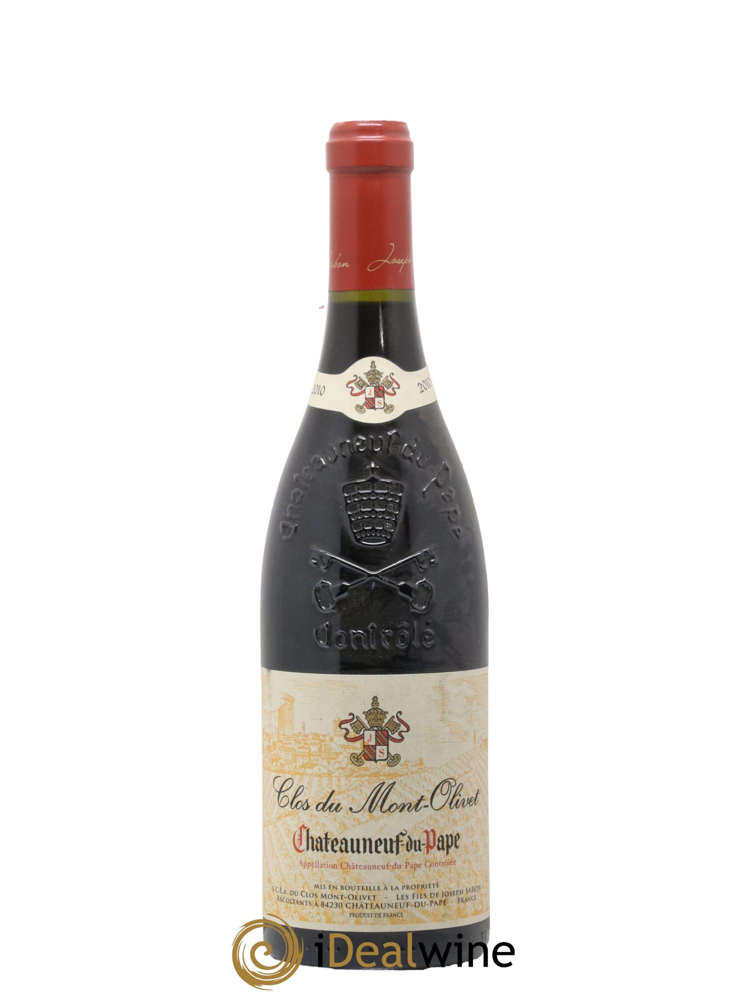 Châteauneuf-du-Pape Clos du Mont-Olivet 2010 - Posten von 1 Flasche - 0