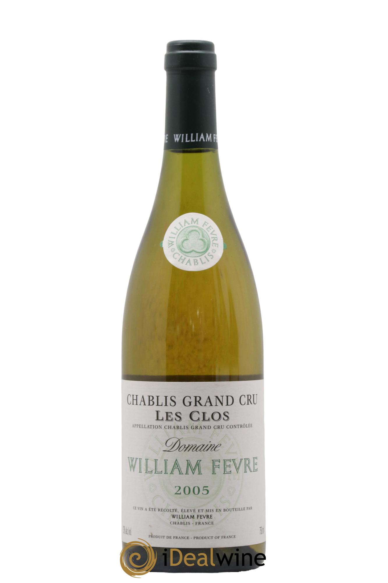 Chablis Grand Cru Les Clos William Fèvre 2005 - Lot of 1 bottle - 0