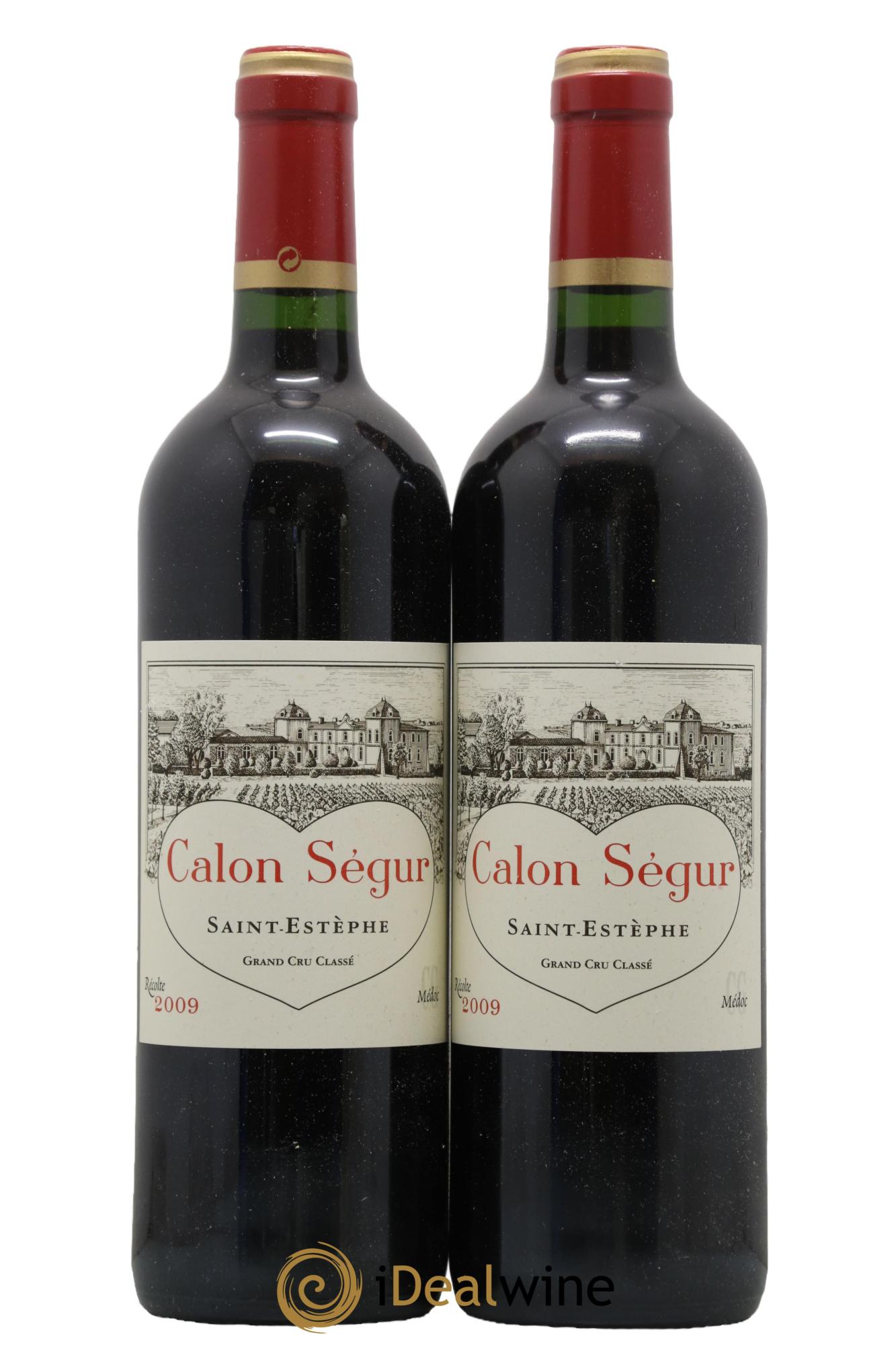 Château Calon Ségur 3ème Grand Cru Classé 2009 - Lot de 2 bouteilles - 0