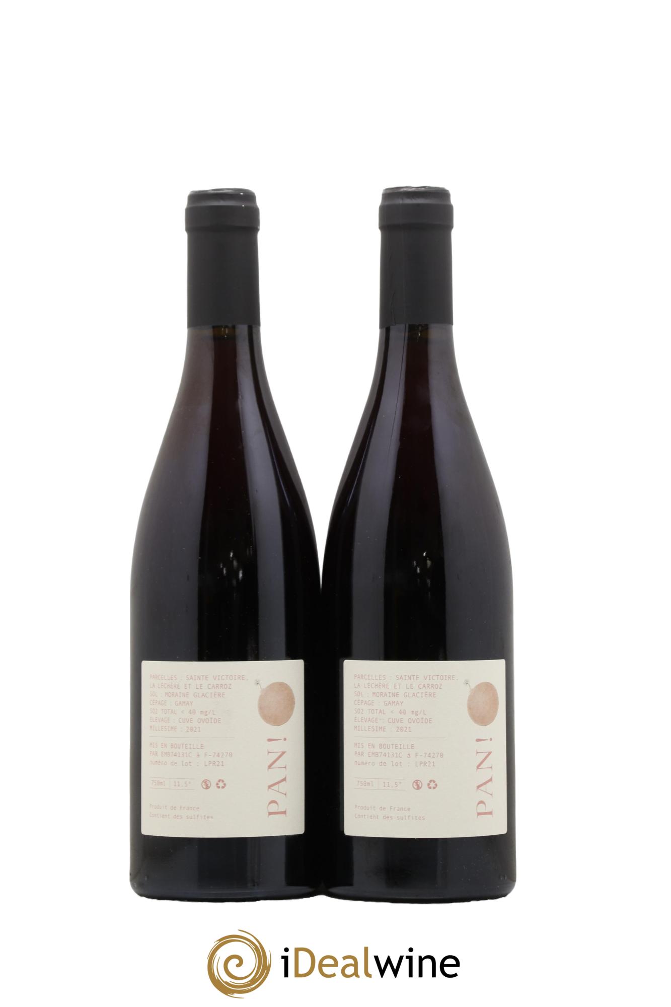 Vin de Savoie Pan ! Le Rouze Domaine Les Aricoques 2021 - Lot de 2 bouteilles - 1