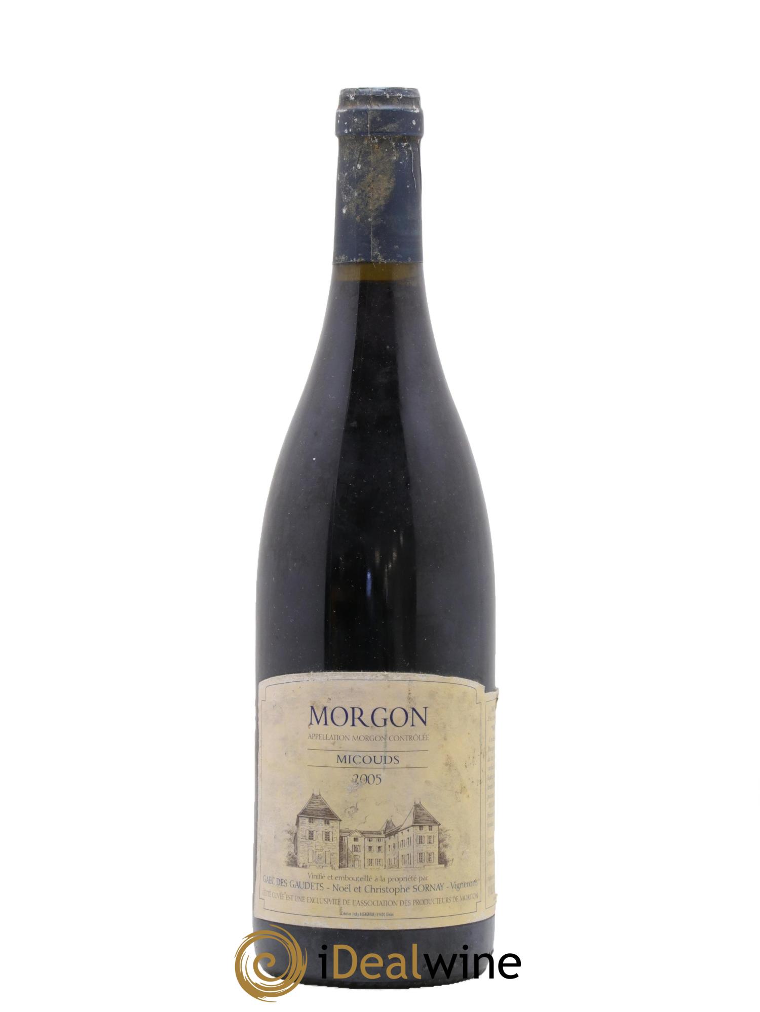 Morgon Micouds Sornay 2005 - Posten von 1 Flasche - 0