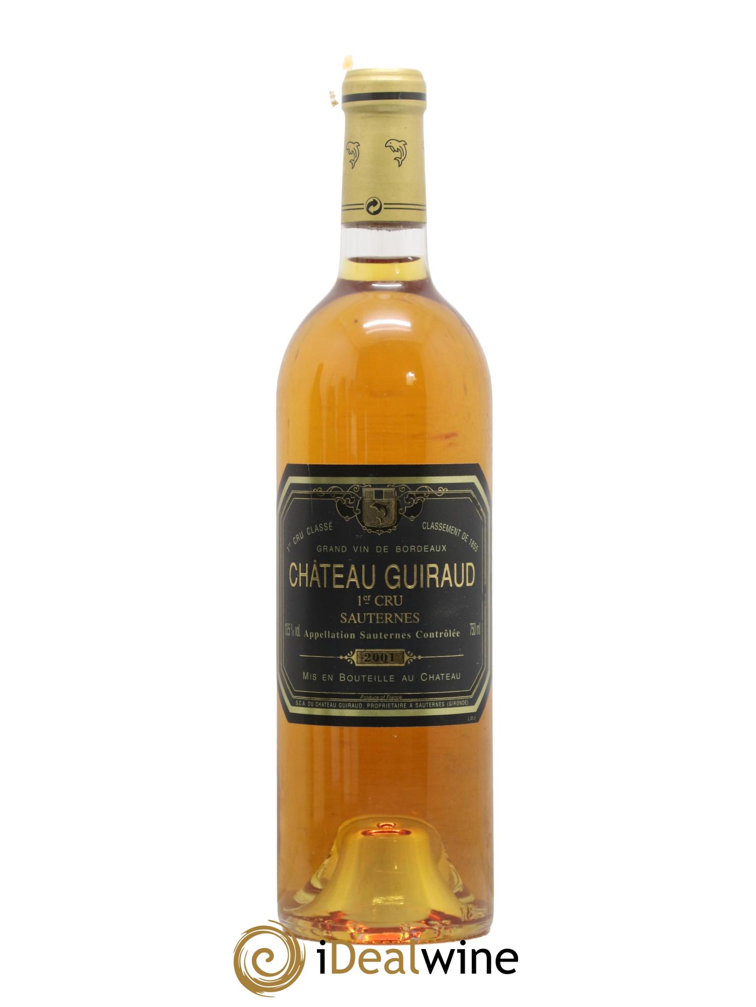 Château Guiraud 1er Grand Cru Classé 2001 - Lotto di 1 bottiglia - 0