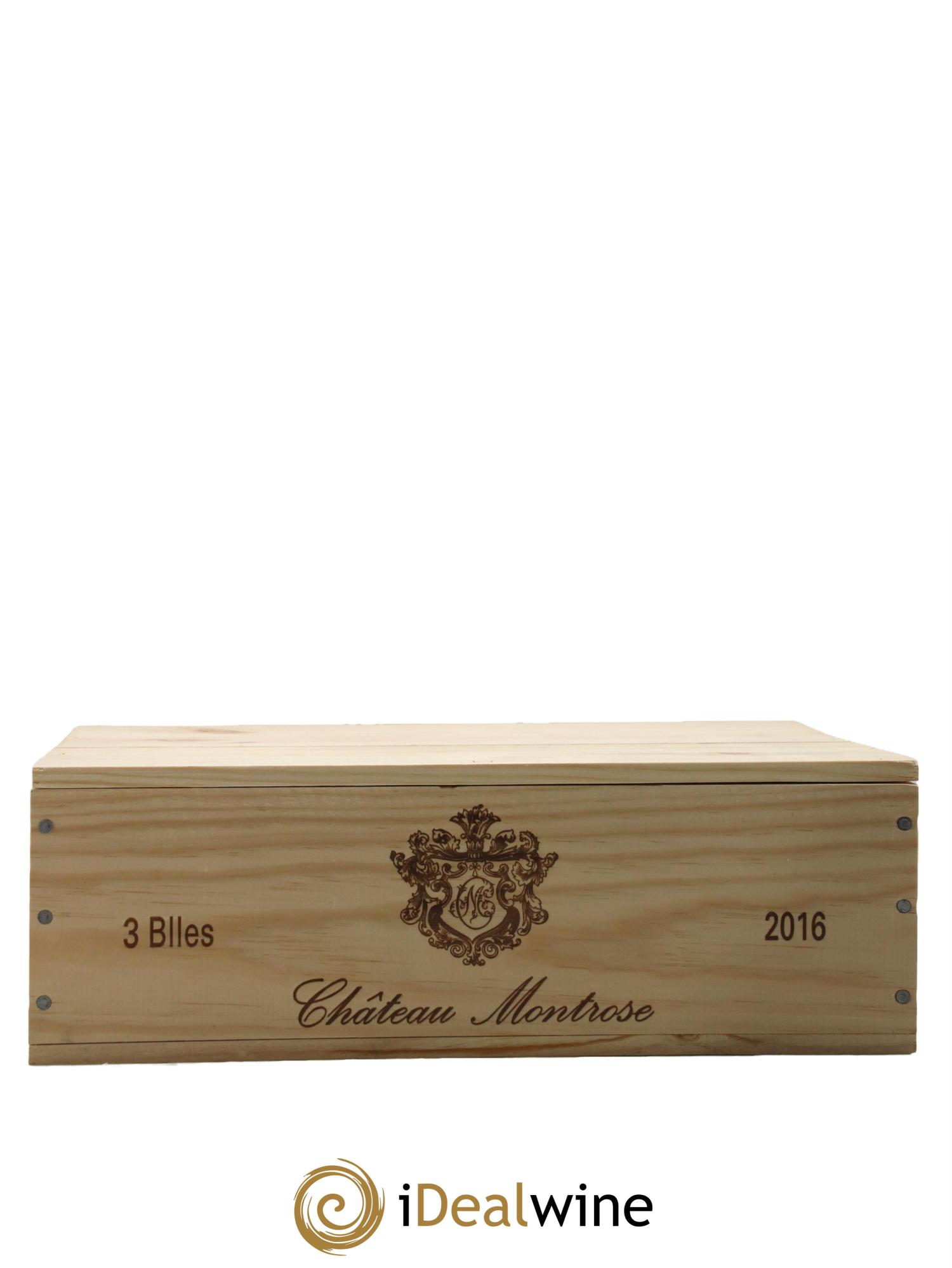 Château Montrose 2ème Grand Cru Classé 2016 - Lot de 3 bouteilles - 2