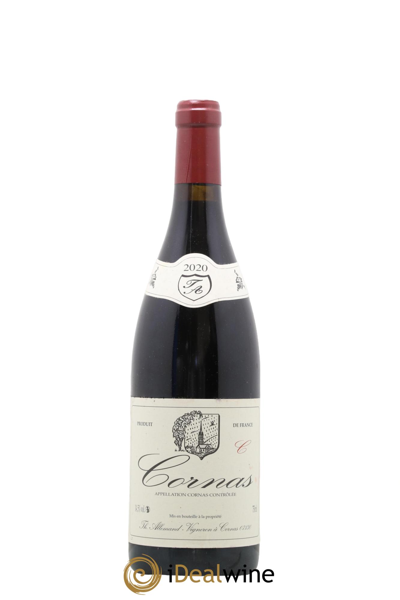 Cornas Chaillot Thierry Allemand 2020 - Lot de 1 bouteille - 0