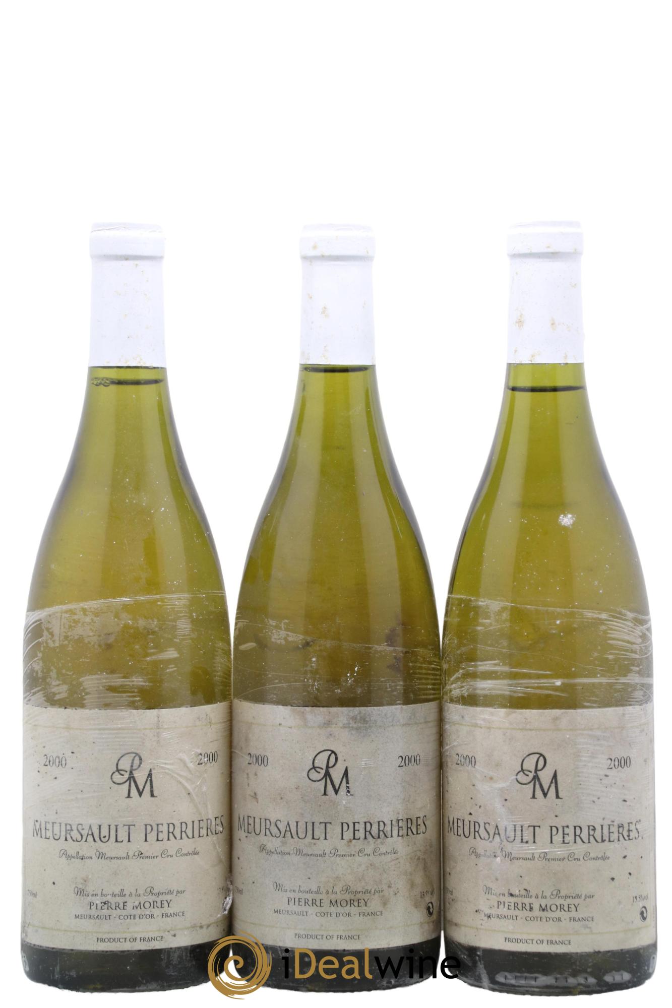 Meursault 1er Cru Perrières Pierre Morey (Domaine) 2000 - Lot de 3 bouteilles - 0