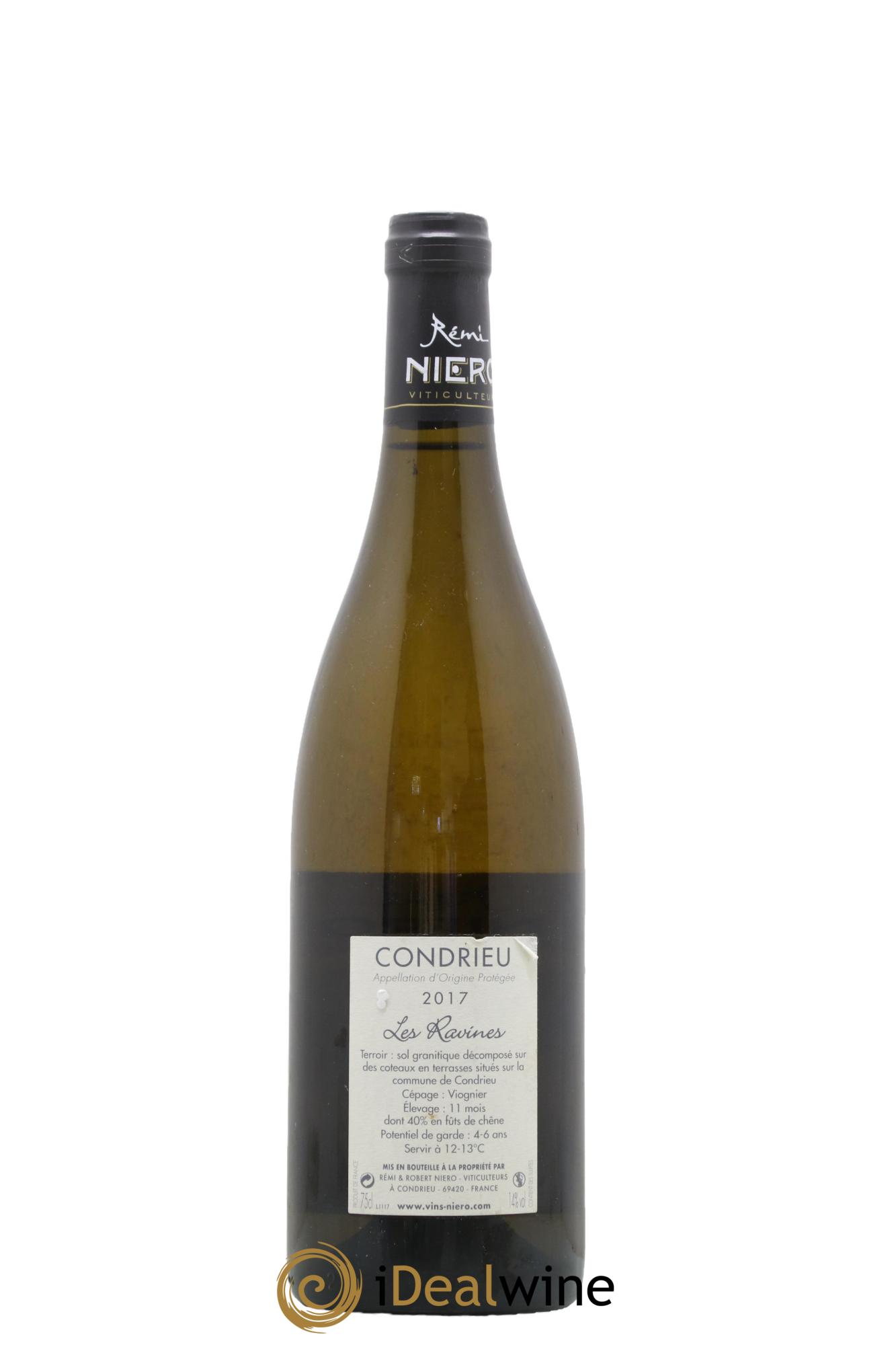 Condrieu Les Ravines Rémi Niero (Domaine) 2017 - Lotto di 1 bottiglia - 1