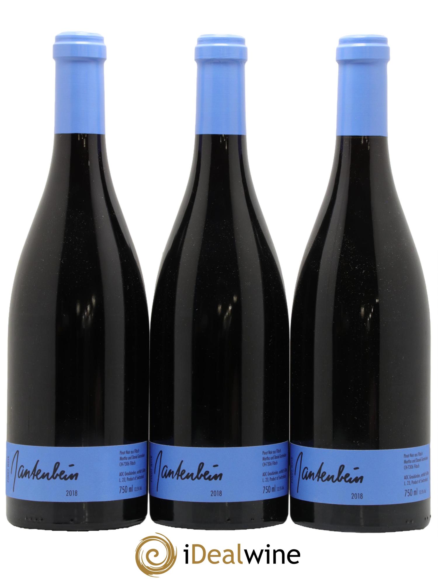 Suisse Pinot Noir Daniel et Martha Gantenbein 2018 - Lotto di 3 bottiglie - 1