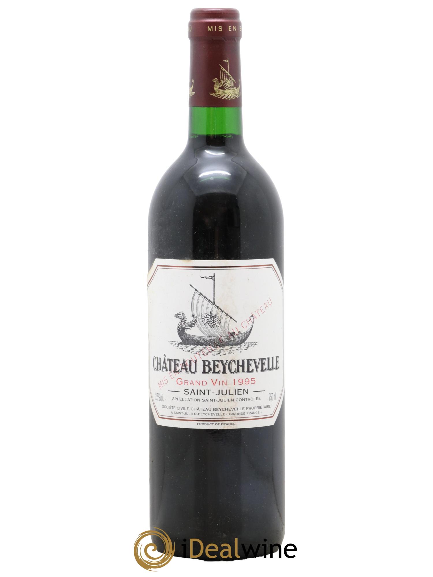 Château Beychevelle 4ème Grand Cru Classé  1995 - Lot de 1 bouteille - 0