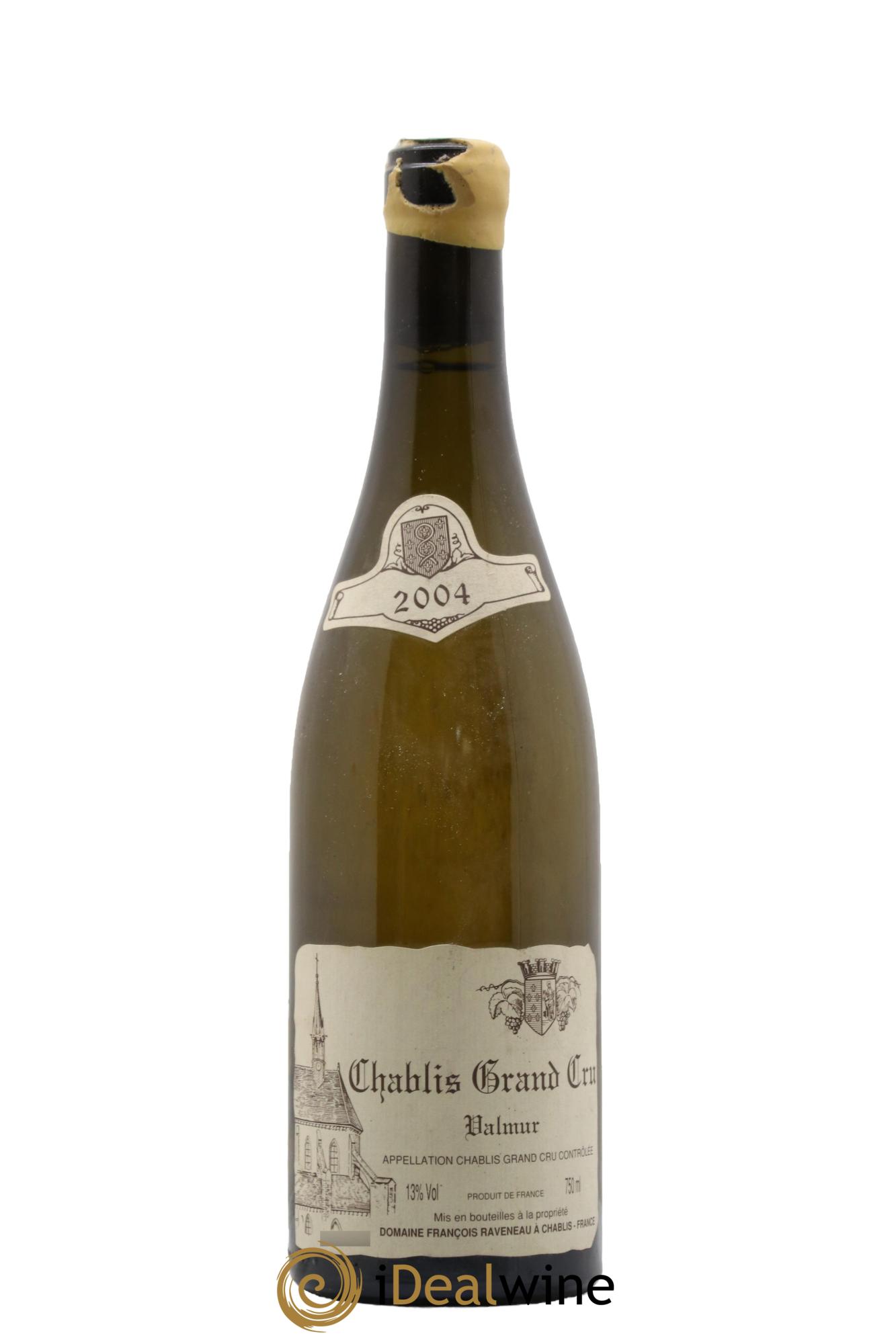 Chablis Grand Cru Valmur Raveneau (Domaine) 2004 - Posten von 1 Flasche - 0