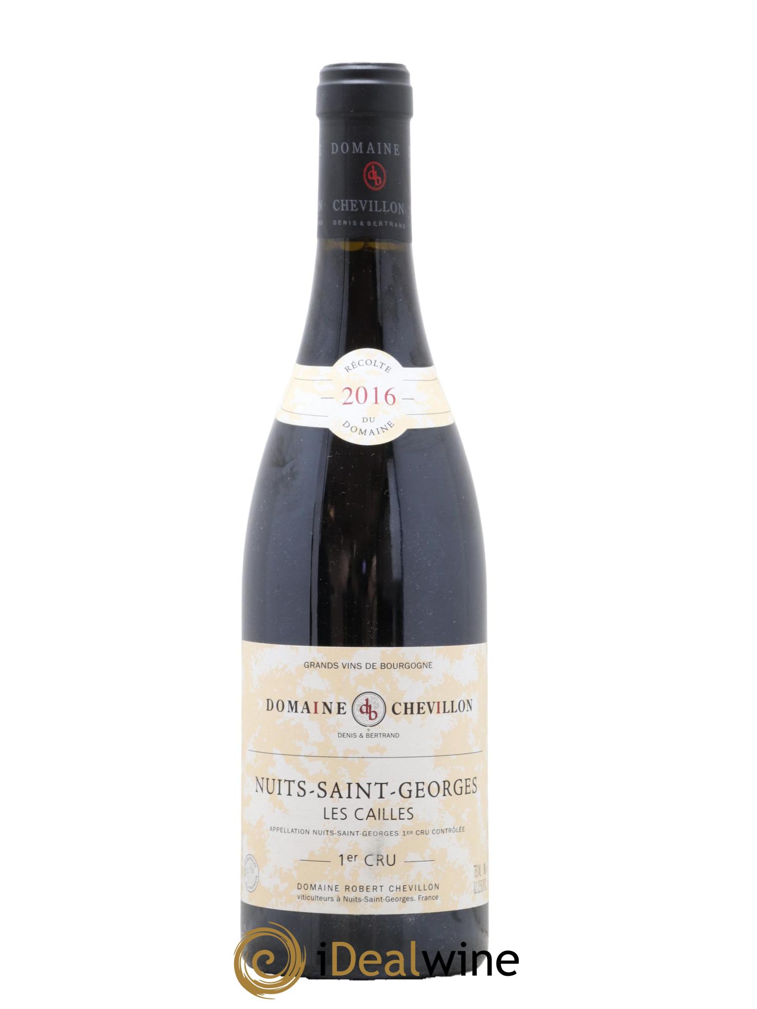 Nuits Saint-Georges 1er Cru Les Cailles Robert Chevillon 2016 - Posten von 1 Flasche - 0