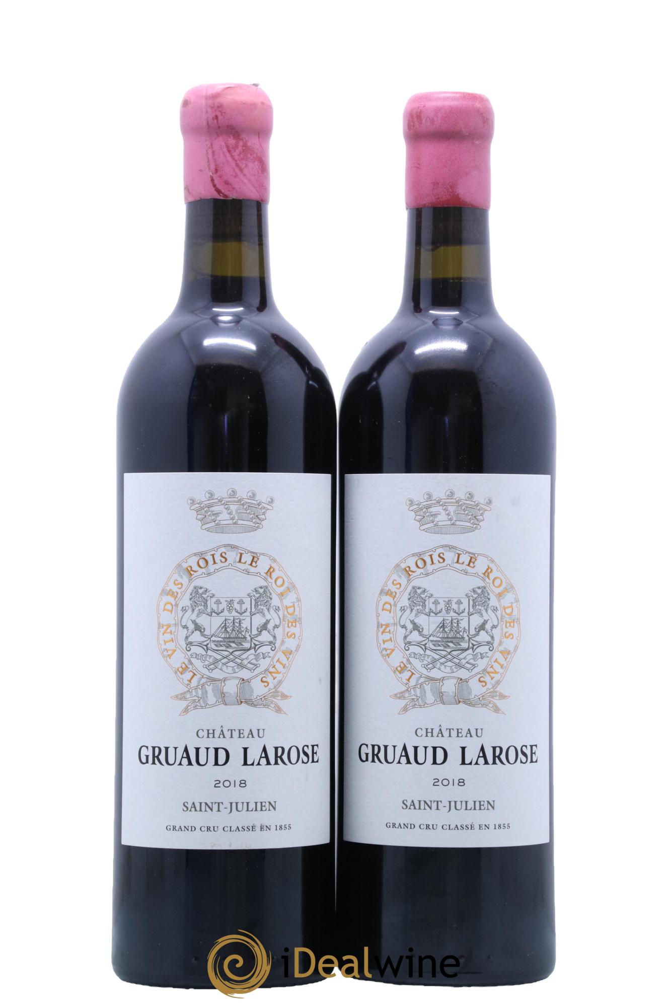 Château Gruaud Larose 2ème Grand Cru Classé 2018 - Lot de 2 bouteilles - 0