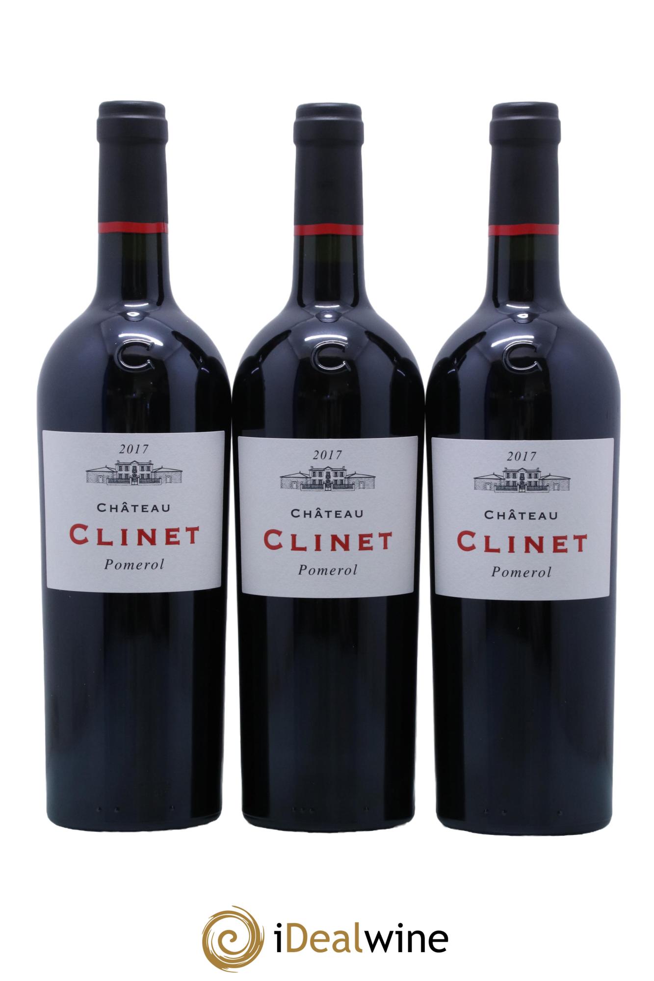 Château Clinet  2017 - Lot of 6 bottles - 1