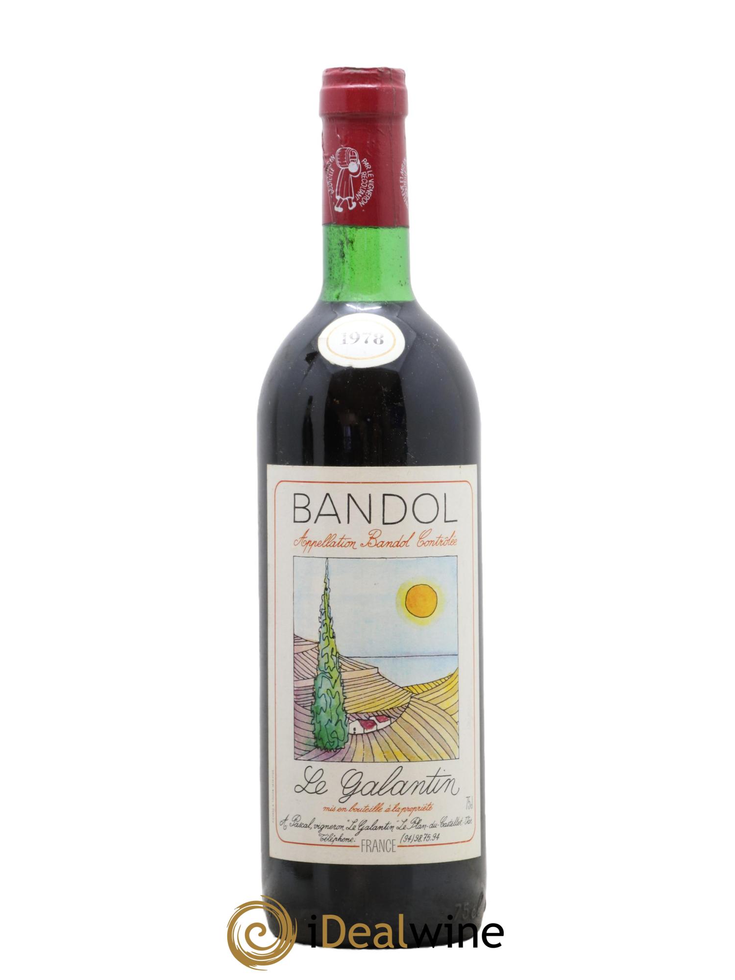 Bandol Galantin 1978 - Lot de 1 bouteille - 0