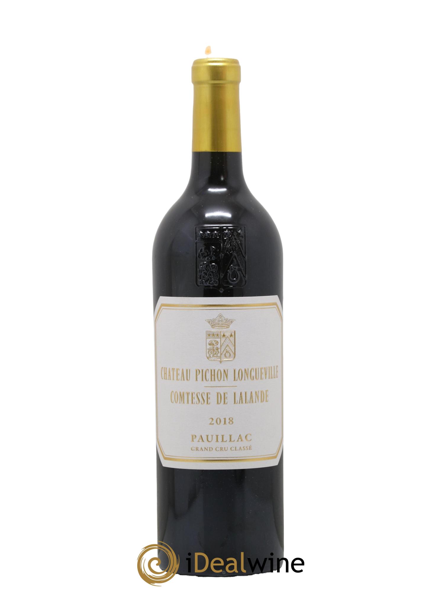 Château Pichon Longueville Comtesse de Lalande 2ème Grand Cru Classé  2018 - Lot de 1 bouteille - 0