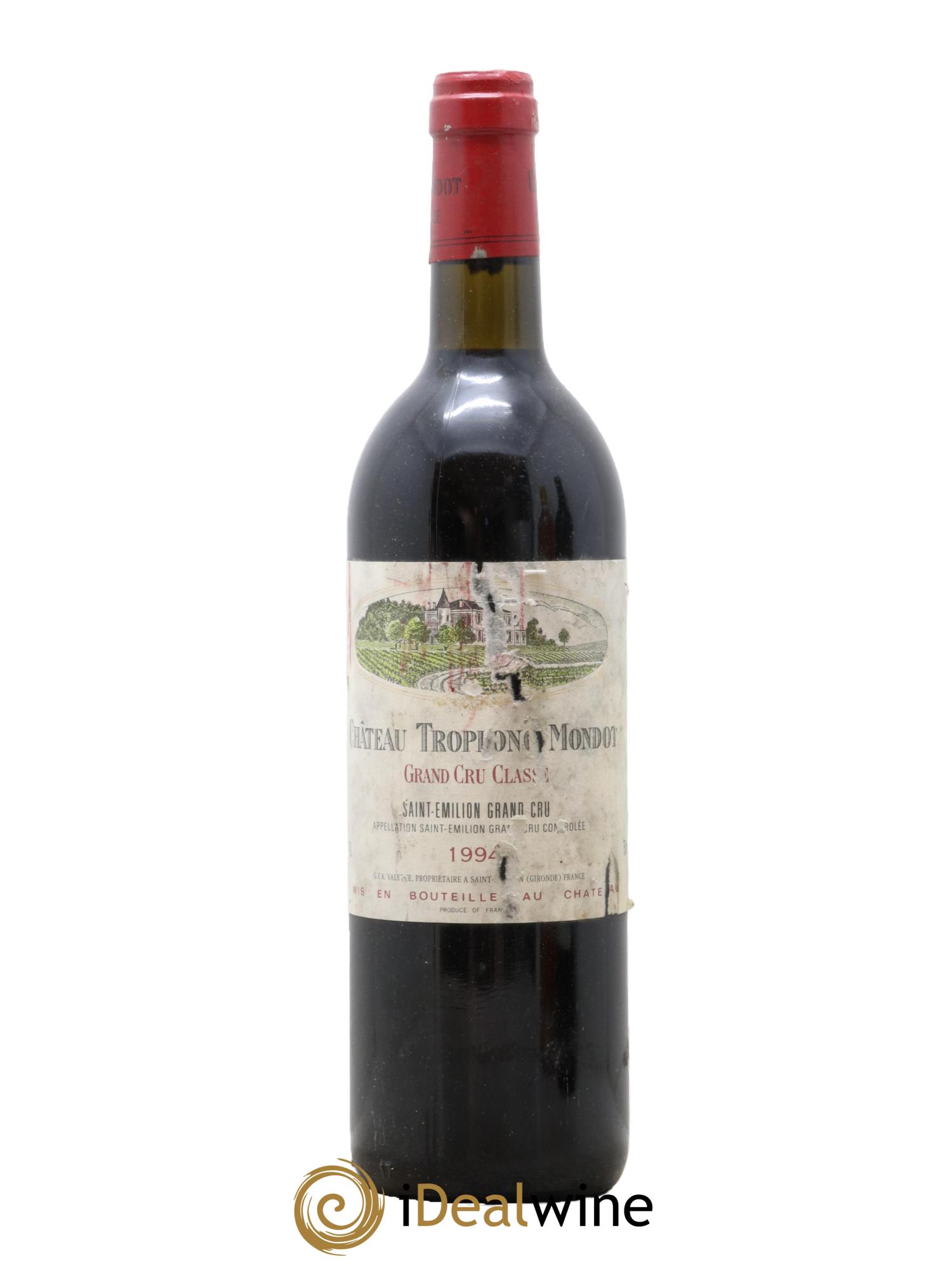 Château Troplong Mondot 1er Grand Cru Classé B 1994 - Posten von 1 Flasche - 0