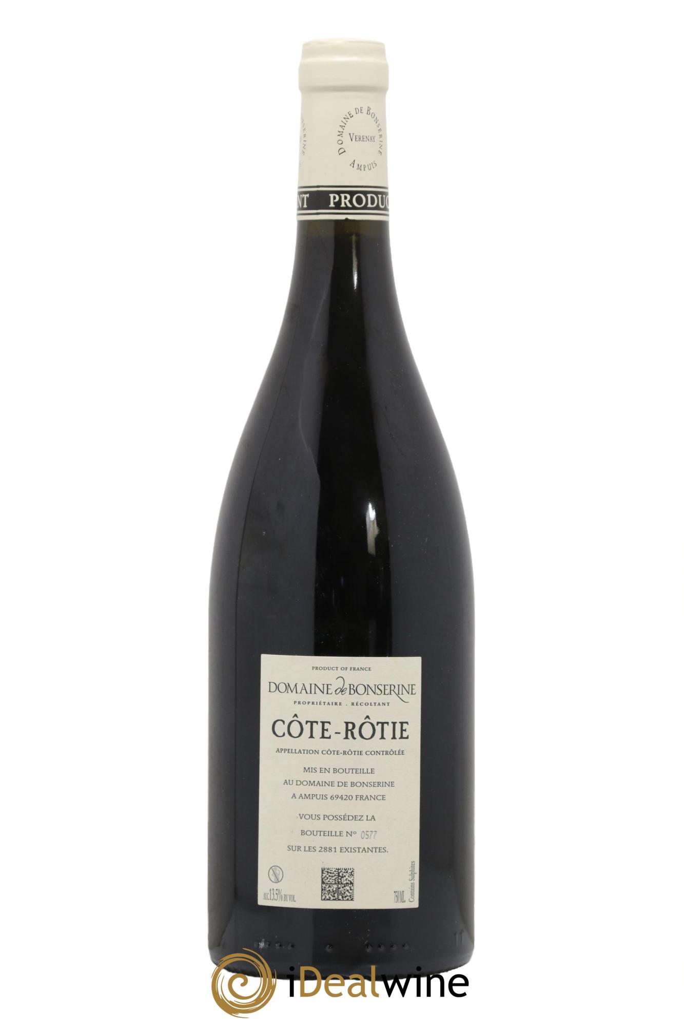 Côte-Rôtie La Garde Bonserine (Domaine de) 2015 - Lotto di 1 bottiglia - 1