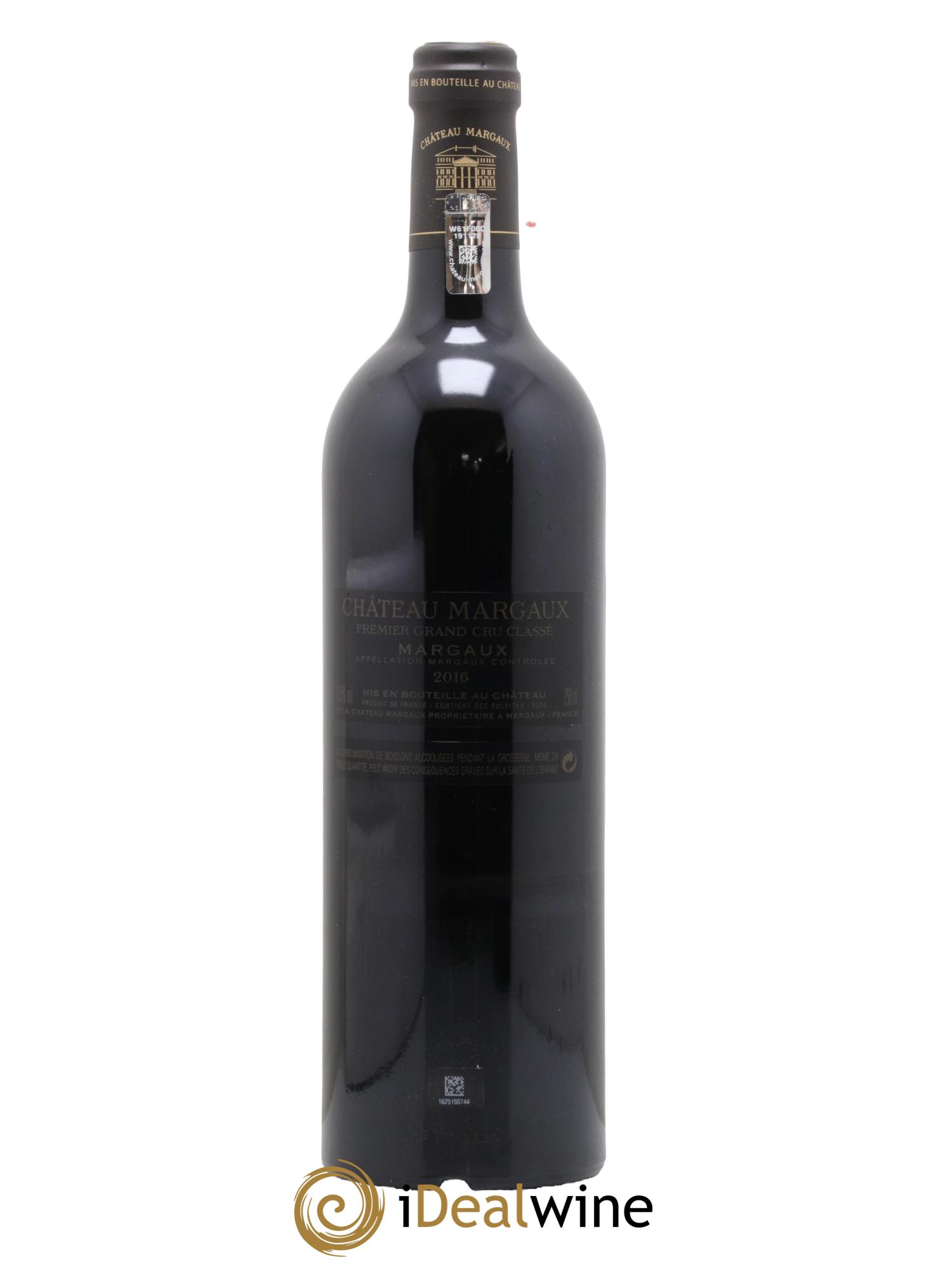 Château Margaux 1er Grand Cru Classé 2016 - Lotto di 1 bottiglia - 1