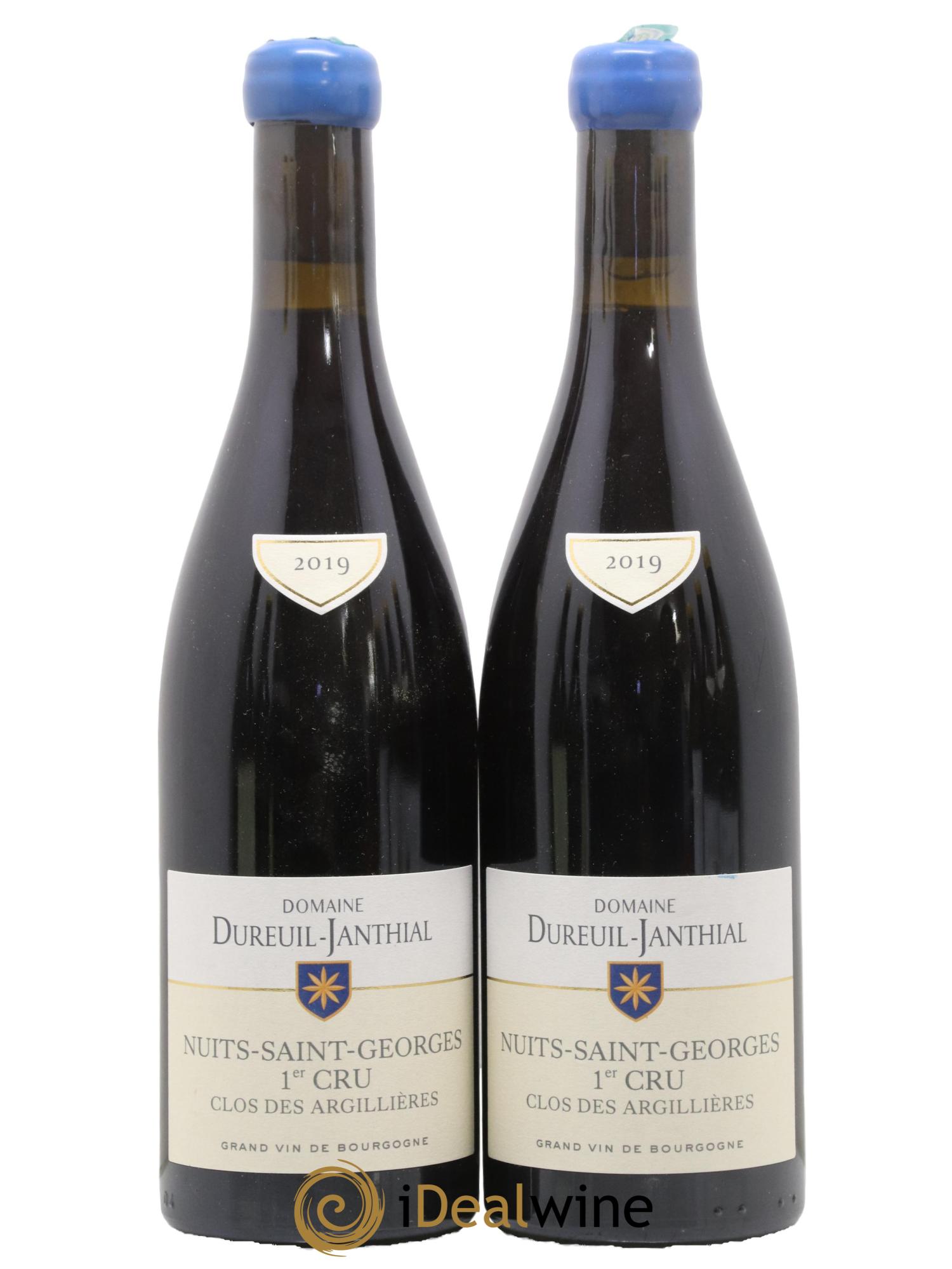 Nuits Saint-Georges 1er Cru Clos des Argillières Vincent Dureuil-Janthial 2019 - Lot of 2 bottles - 0