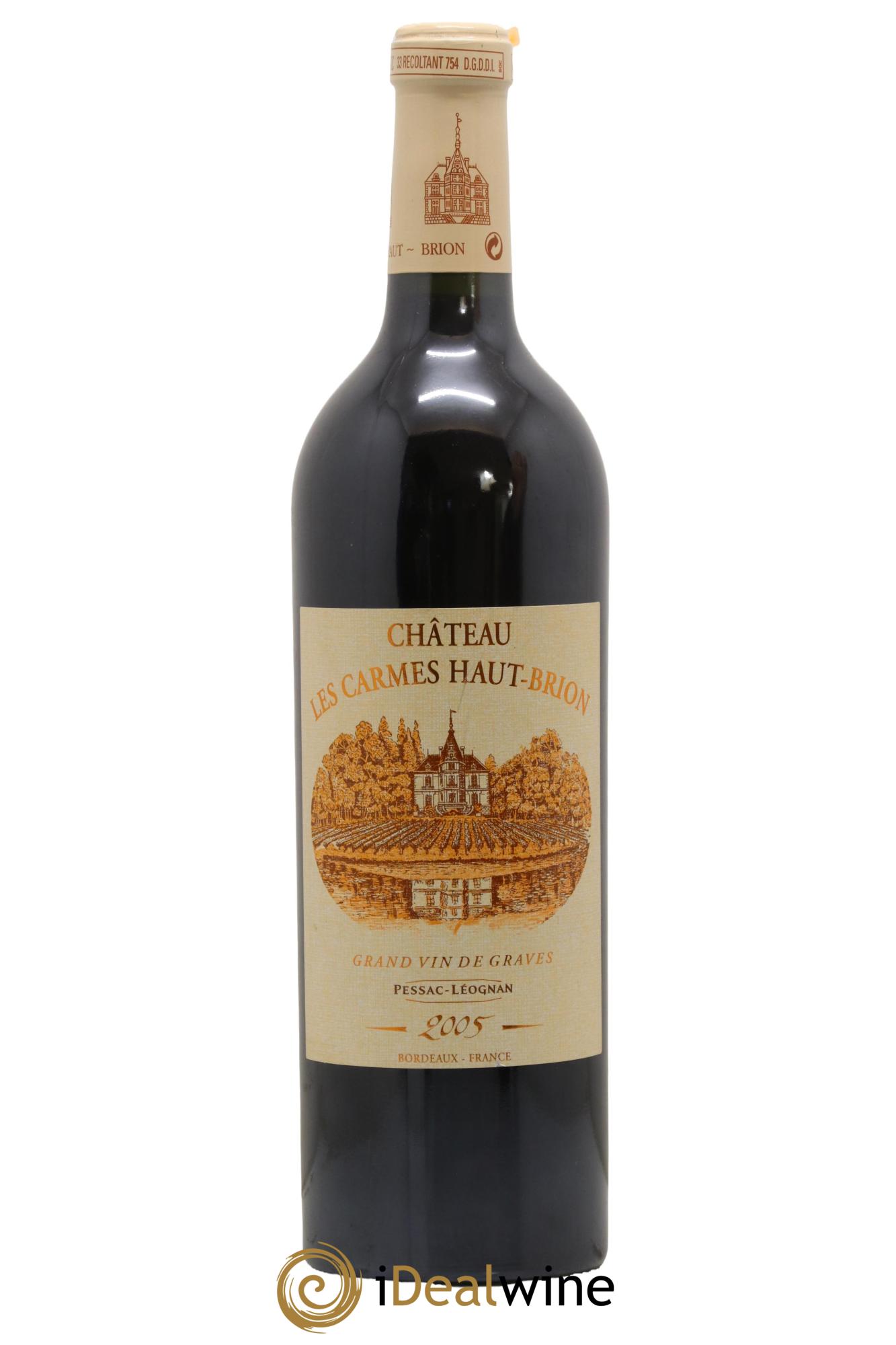 Château Les Carmes Haut-Brion 2005 - Posten von 1 Flasche - 0