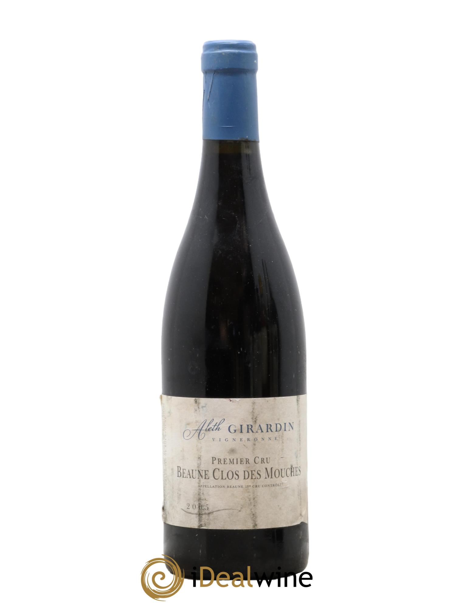 Beaune 1er Cru Clos Des Mouches Aleth Girardin 2005 - Posten von 1 Flasche - 0