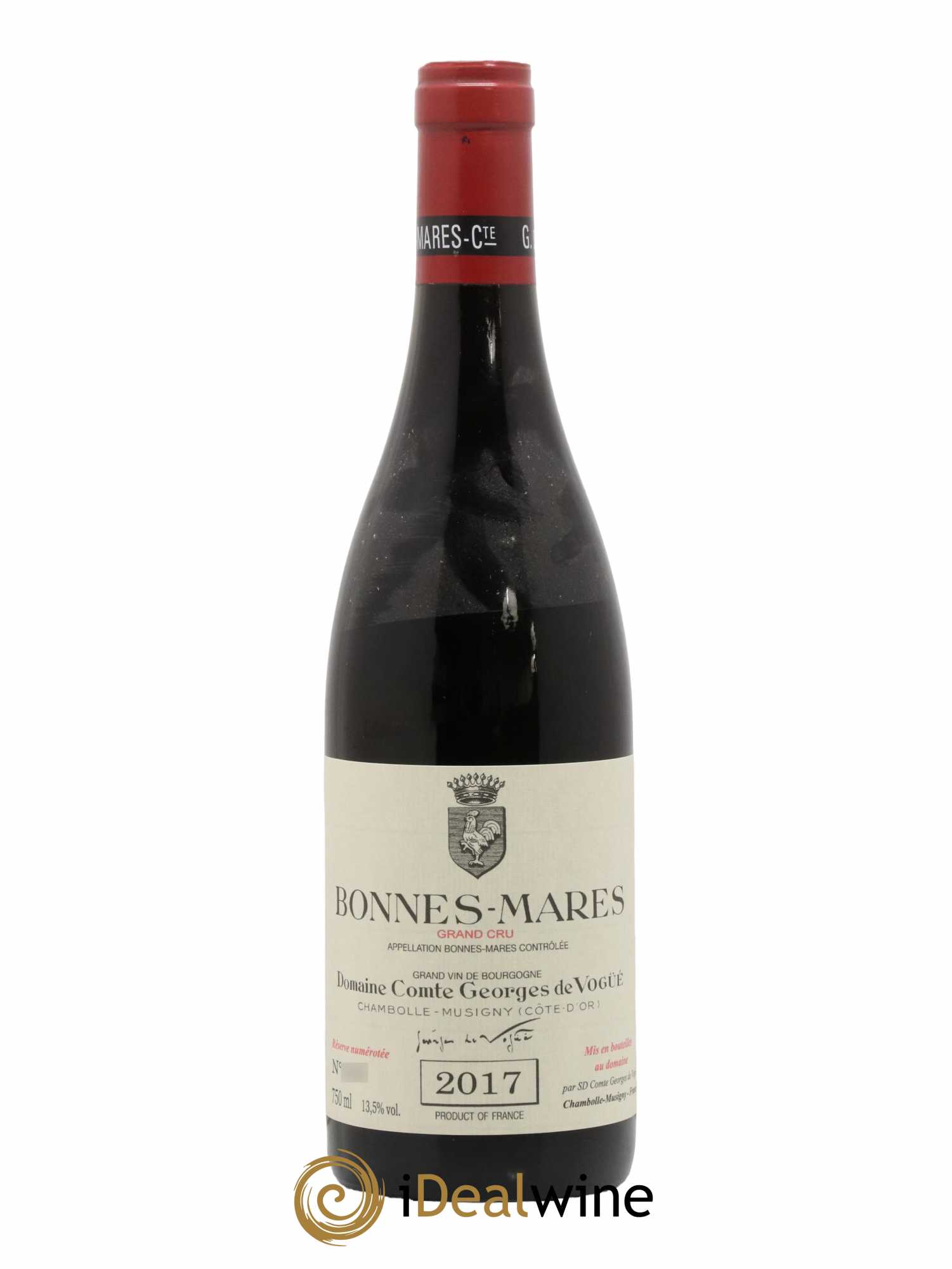 Bonnes-Mares Grand Cru Comte Georges de Vogüé 2017 - Lot de 1 bouteille - 0