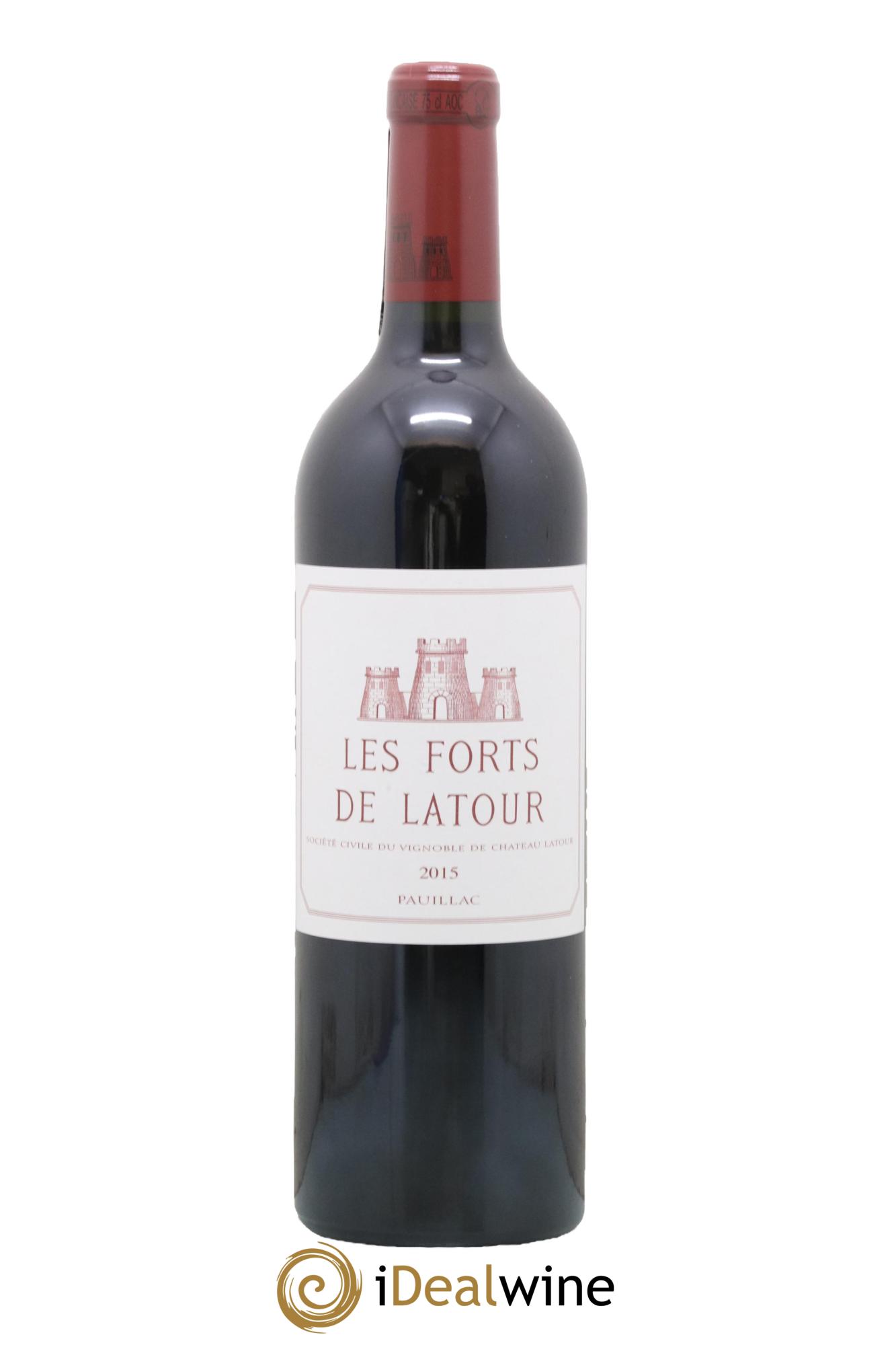 Les Forts de Latour Second Vin 2015 - Lot de 1 bouteille - 0