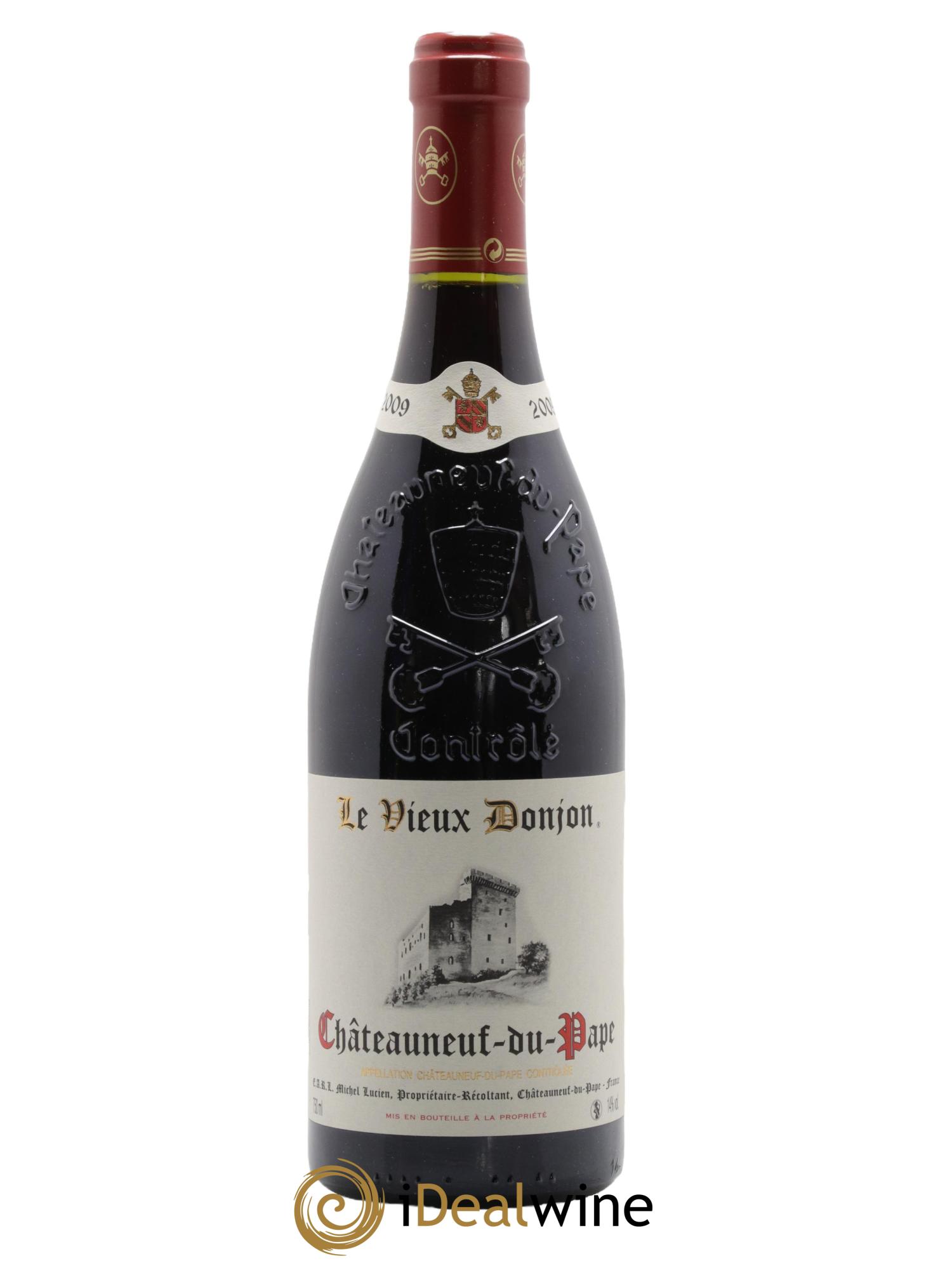 Châteauneuf-du-Pape Le Vieux Donjon Michel Lucien 2009 - Lot de 1 bouteille - 0