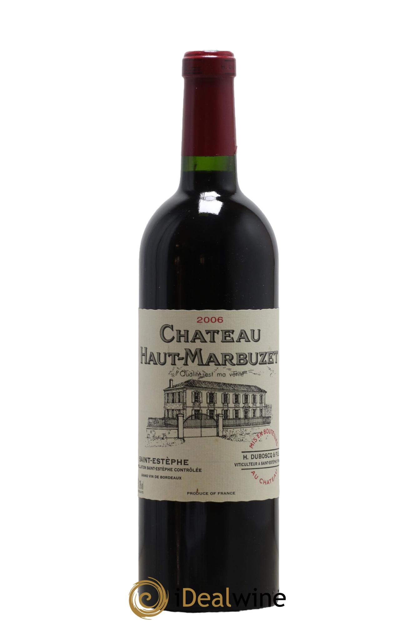 Château Haut Marbuzet 2006 - Lot of 1 bottle - 0