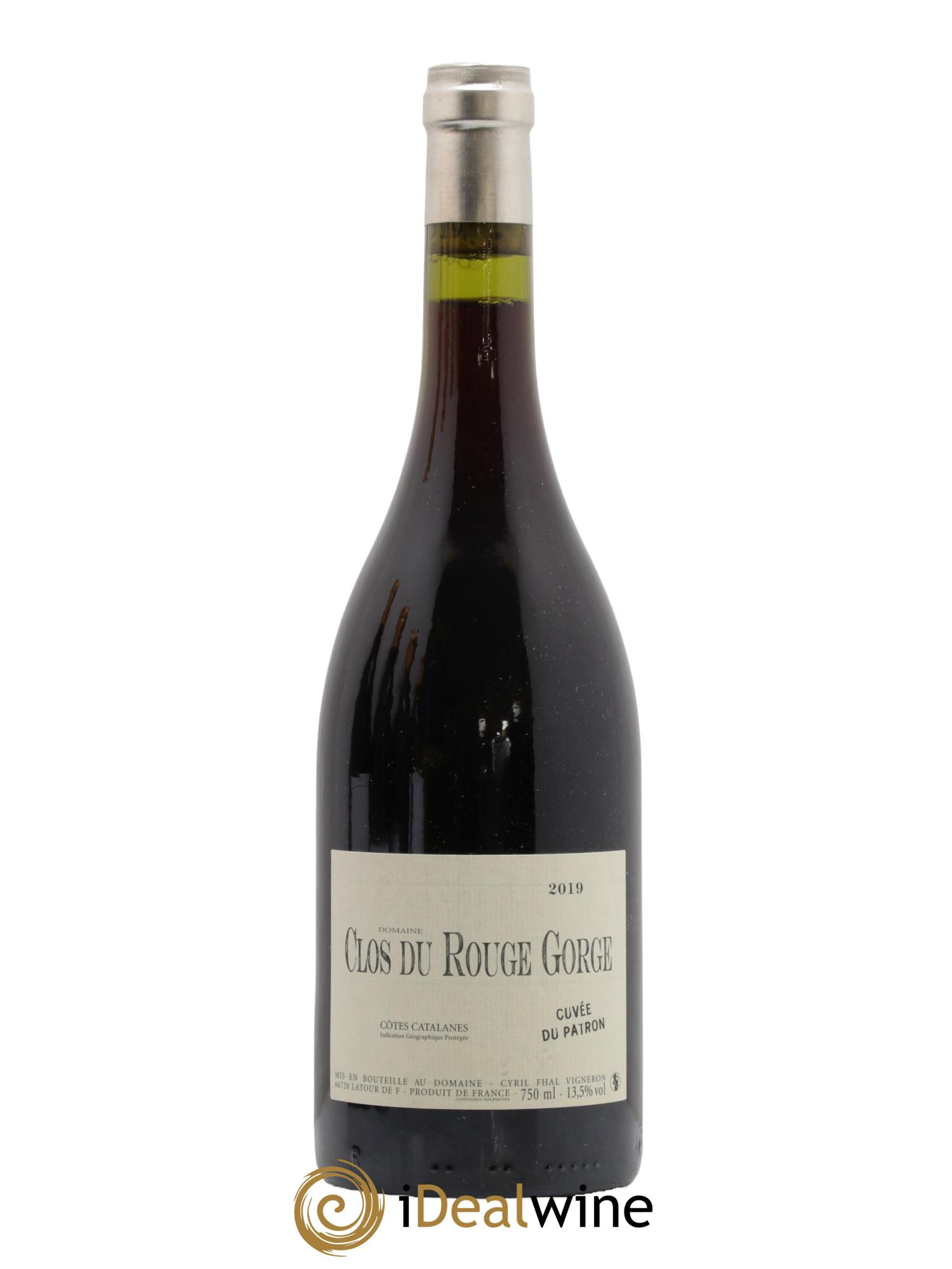 IGP Côtes Catalanes - Clos du Rouge Gorge Cuvée du Patron