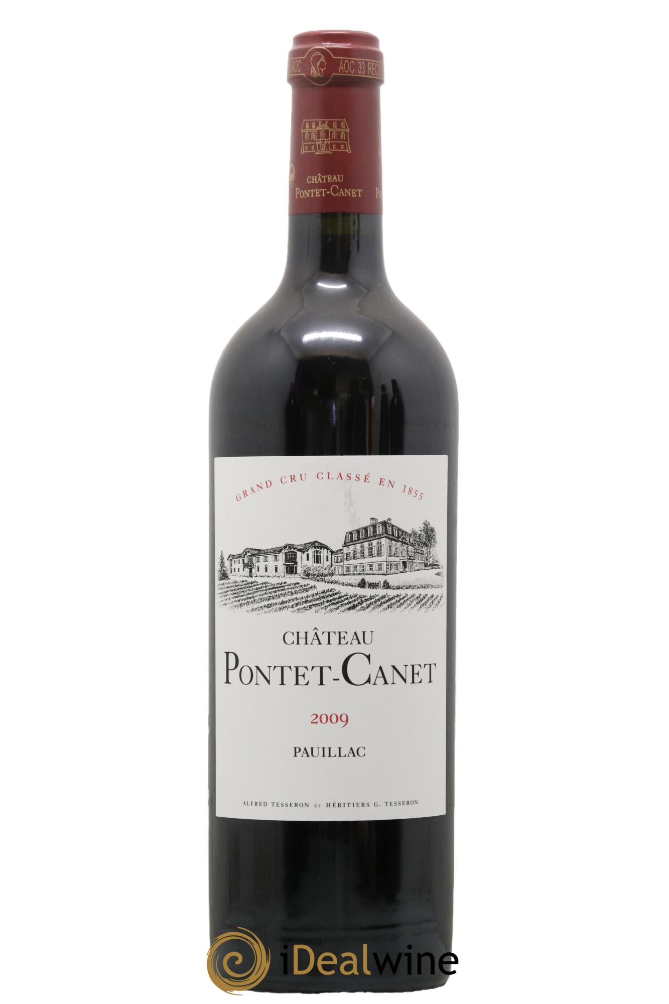 Château Pontet Canet 5ème Grand Cru Classé 2009 - Lot of 1 bottle - 0