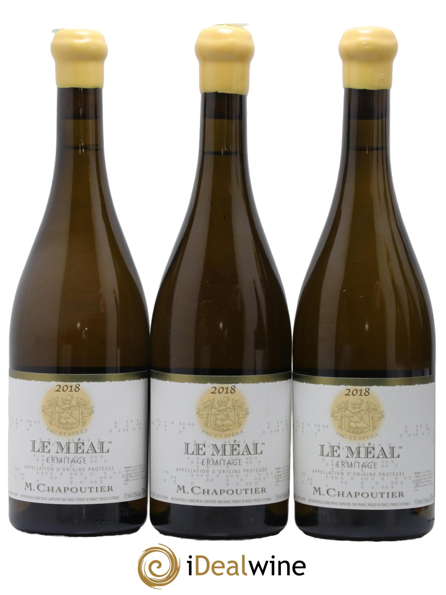 Hermitage Ermitage Le Méal Chapoutier 2018 - Lotto di 6 bottiglie - 1