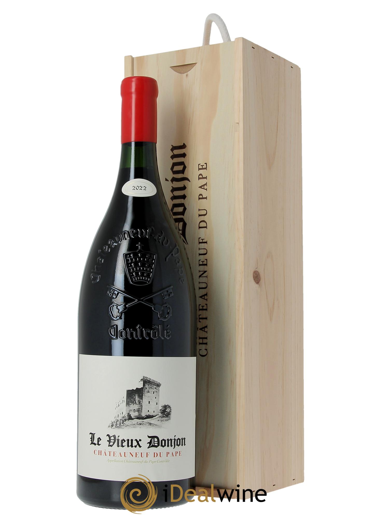 Châteauneuf-du-Pape Le Vieux Donjon Michel Lucien  2022 - Posten von 1 Doppel-Magnum - 0