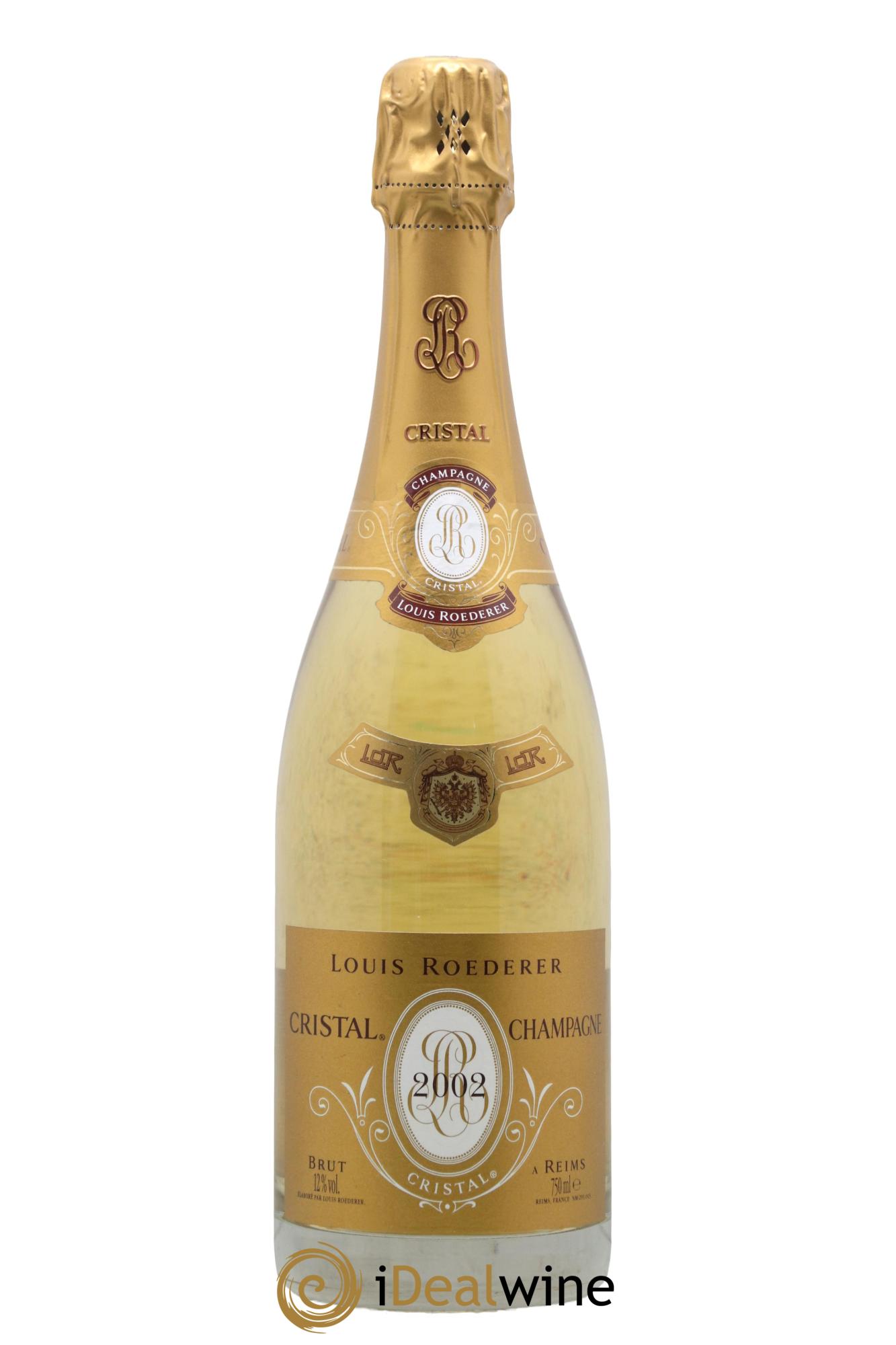 Cristal Louis Roederer 2002 - Lotto di 1 bottiglia - 0