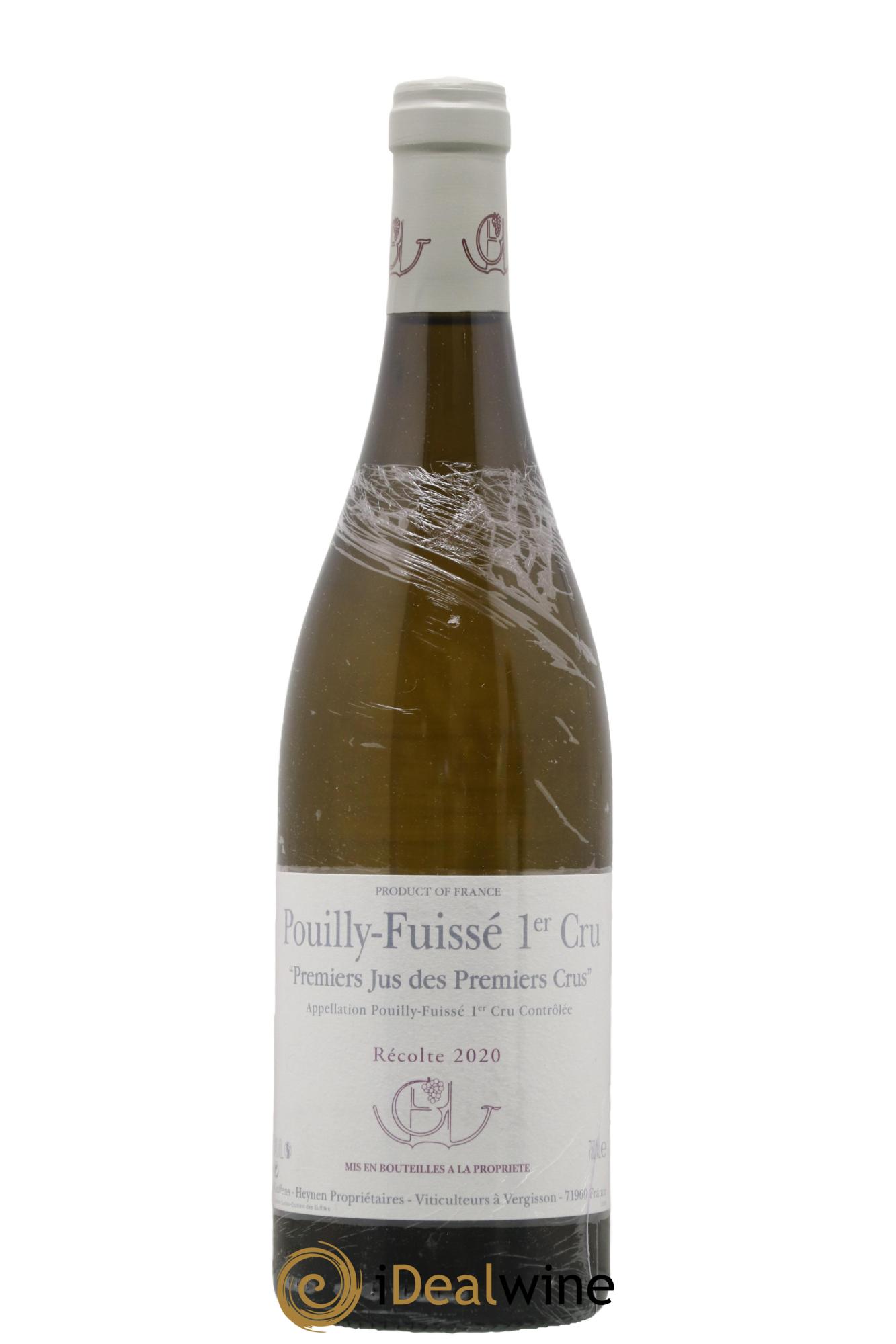 Pouilly-Fuissé 1er Cru Premiers Jus de Premiers Crus Guffens-Heynen 2020 - Lotto di 1 bottiglia - 0