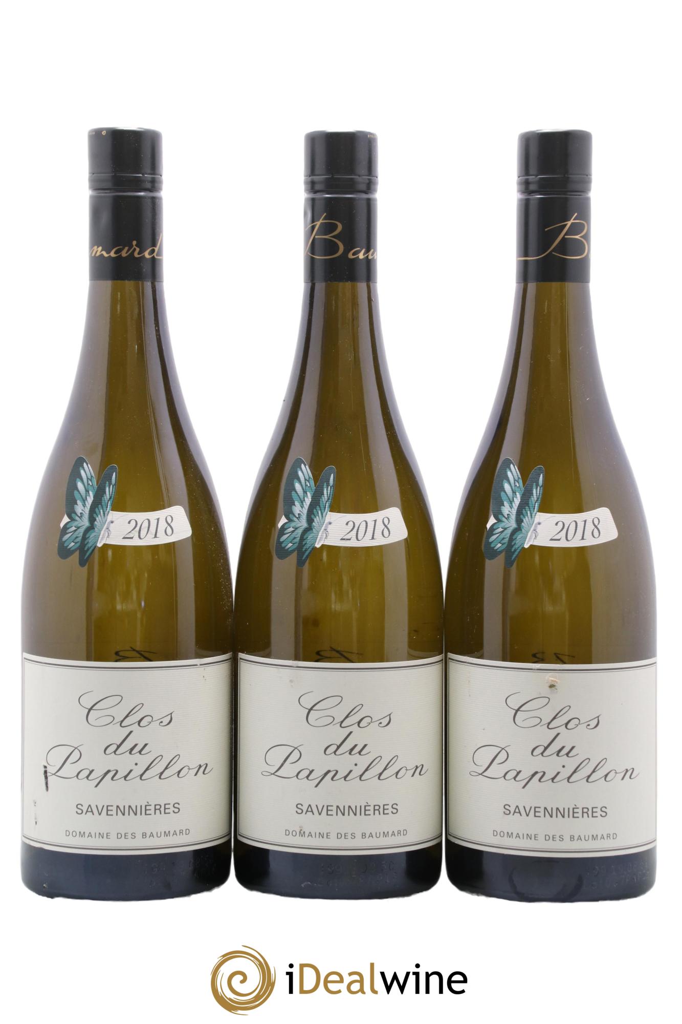 Savennières Clos du Papillon Baumard (Domaine des) 2018 - Lot de 3 bouteilles - 0