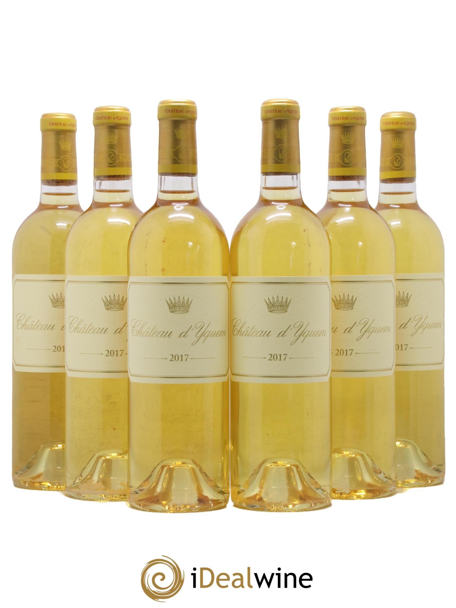 Château d' Yquem 1er Cru Classé Supérieur 2017 - Lot de 6 bouteilles - 0