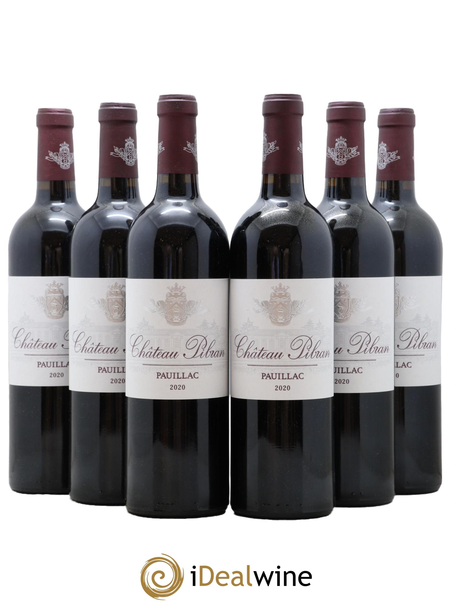 Château Pibran 2020 - Lot de 6 bouteilles - 0