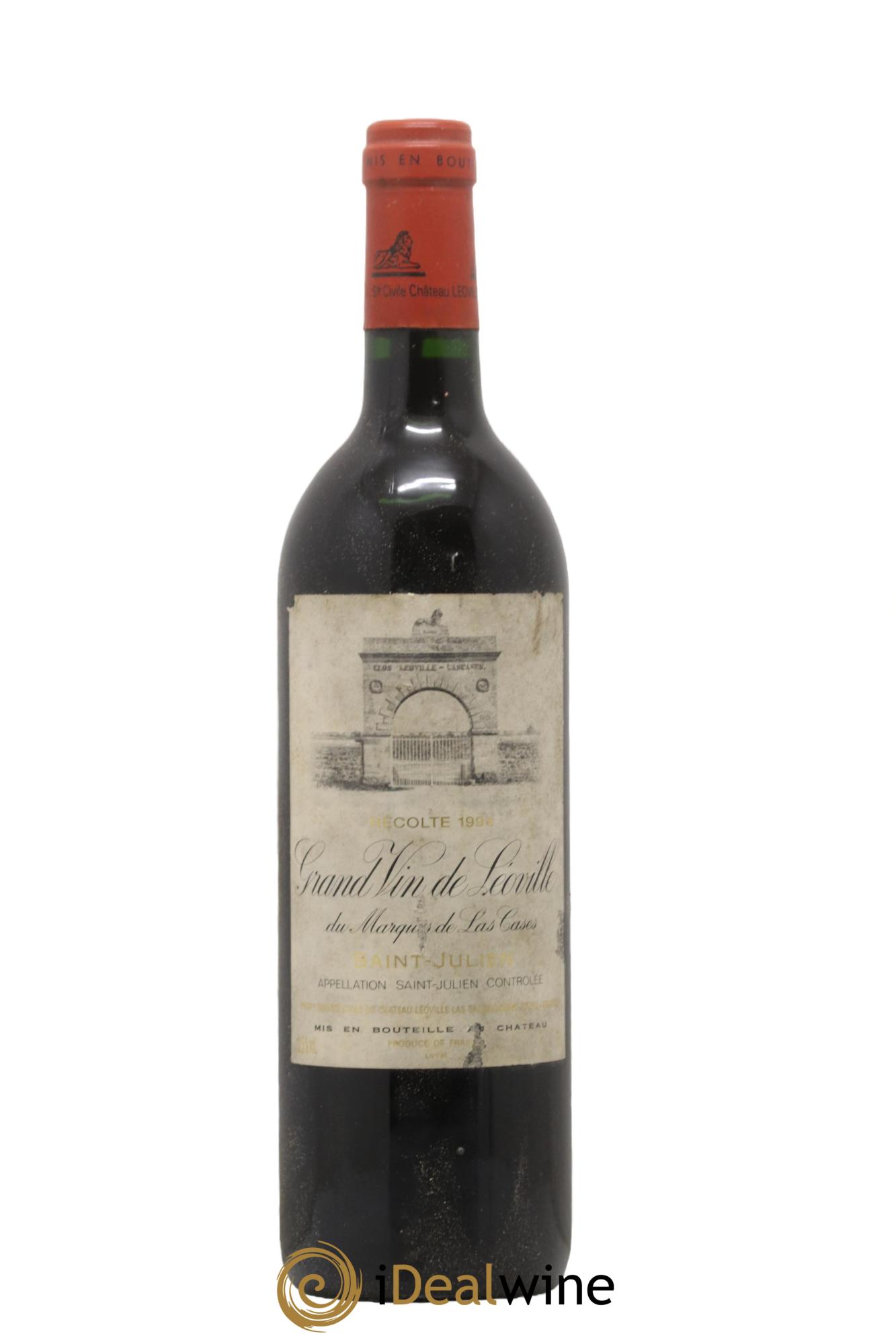 Château Léoville Las Cases 2ème Grand Cru Classé 1994 - Lot of 1 bottle - 0