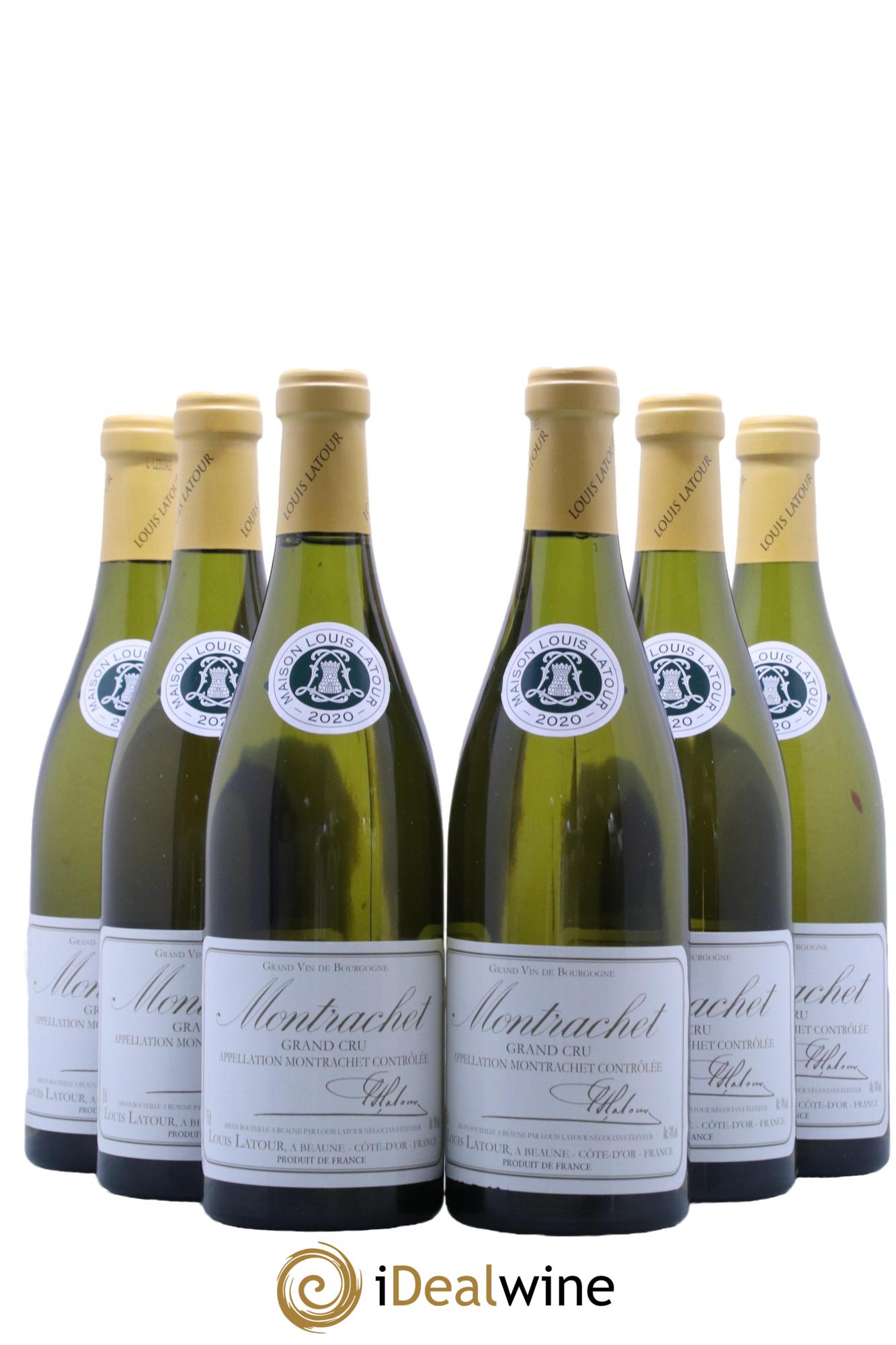 Montrachet Grand Cru Louis Latour 2020 - Lot de 6 bouteilles - 0