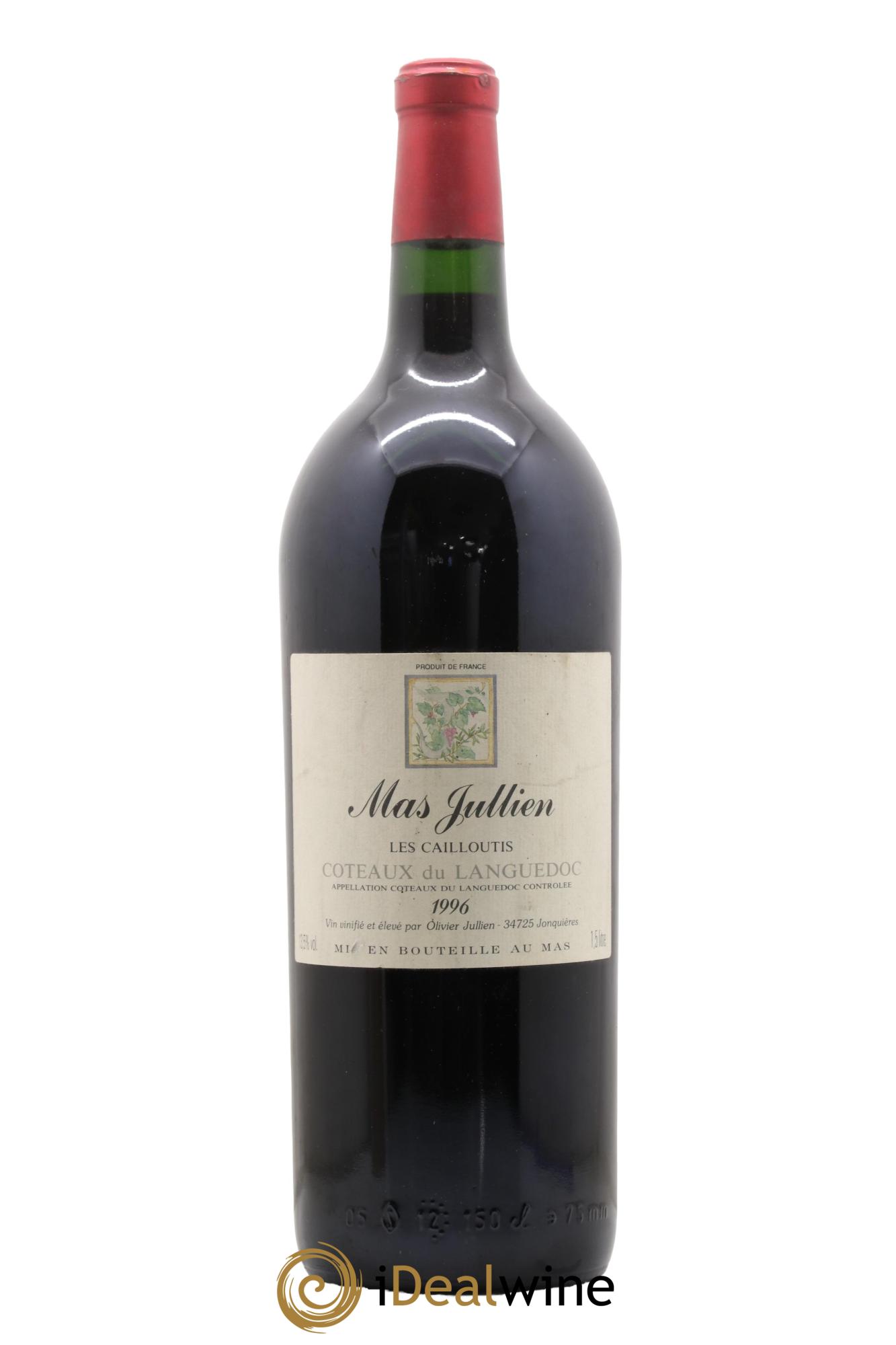 Coteaux du Languedoc Mas Jullien Les Cailloutis Olivier Jullien  1996 - Lot of 1 magnum - 0