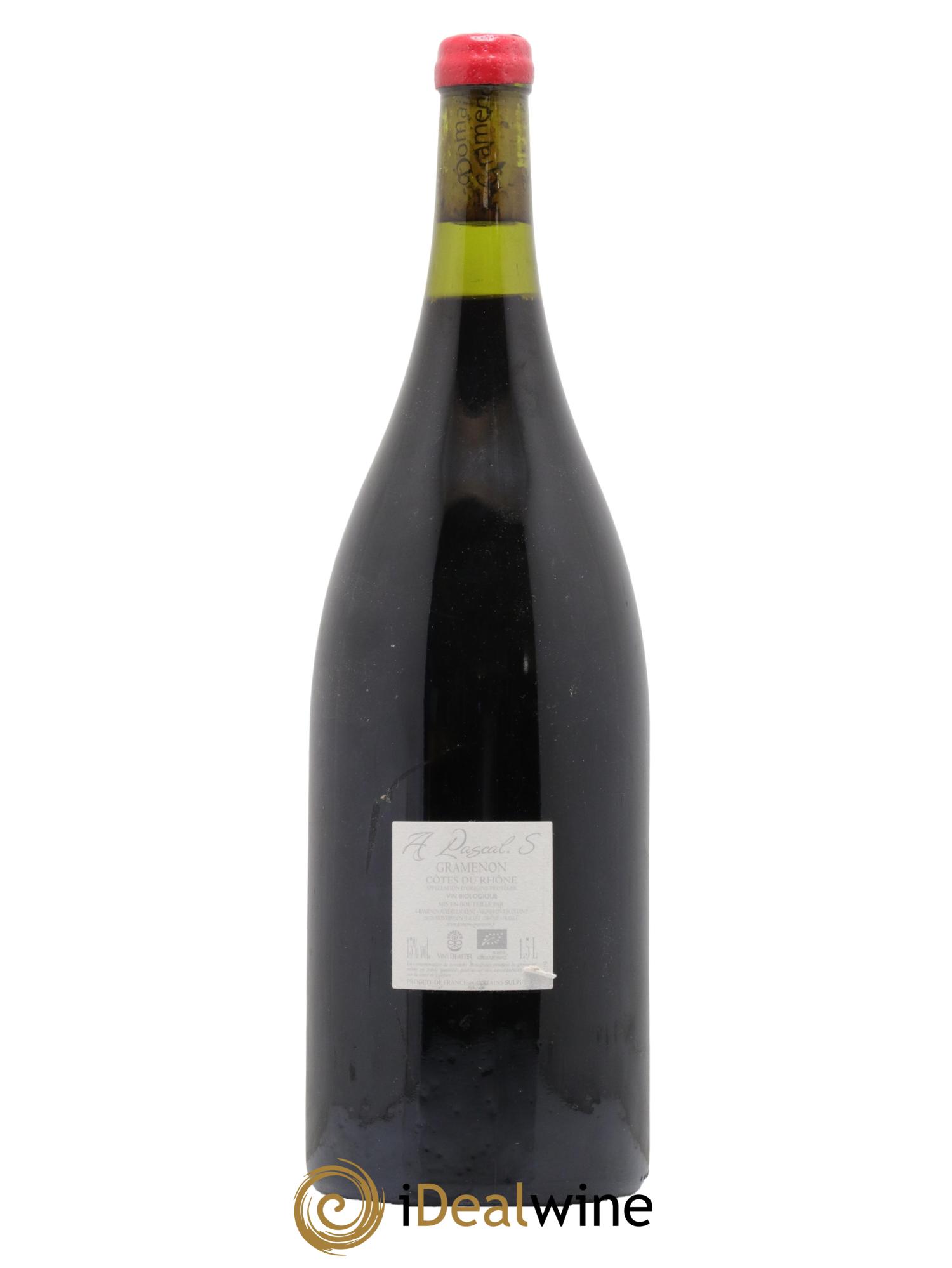 Côtes du Rhône A Pascal S. Gramenon (Domaine) 2019 - Posten von 1 Magnum - 1