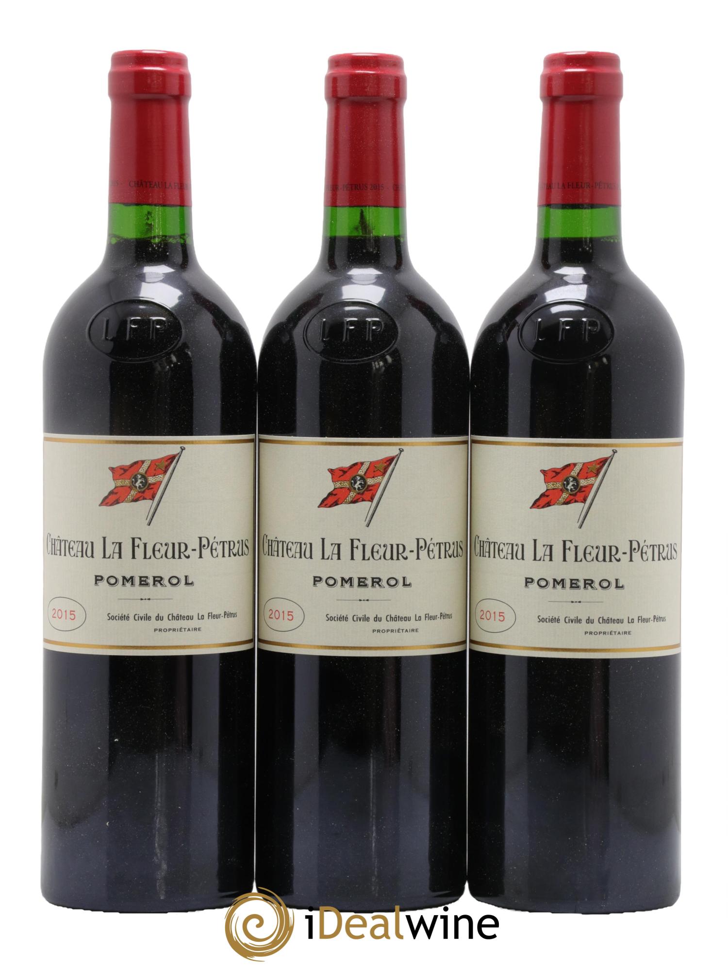 Château la Fleur Petrus 2015 - Lot of 6 bottles - 1