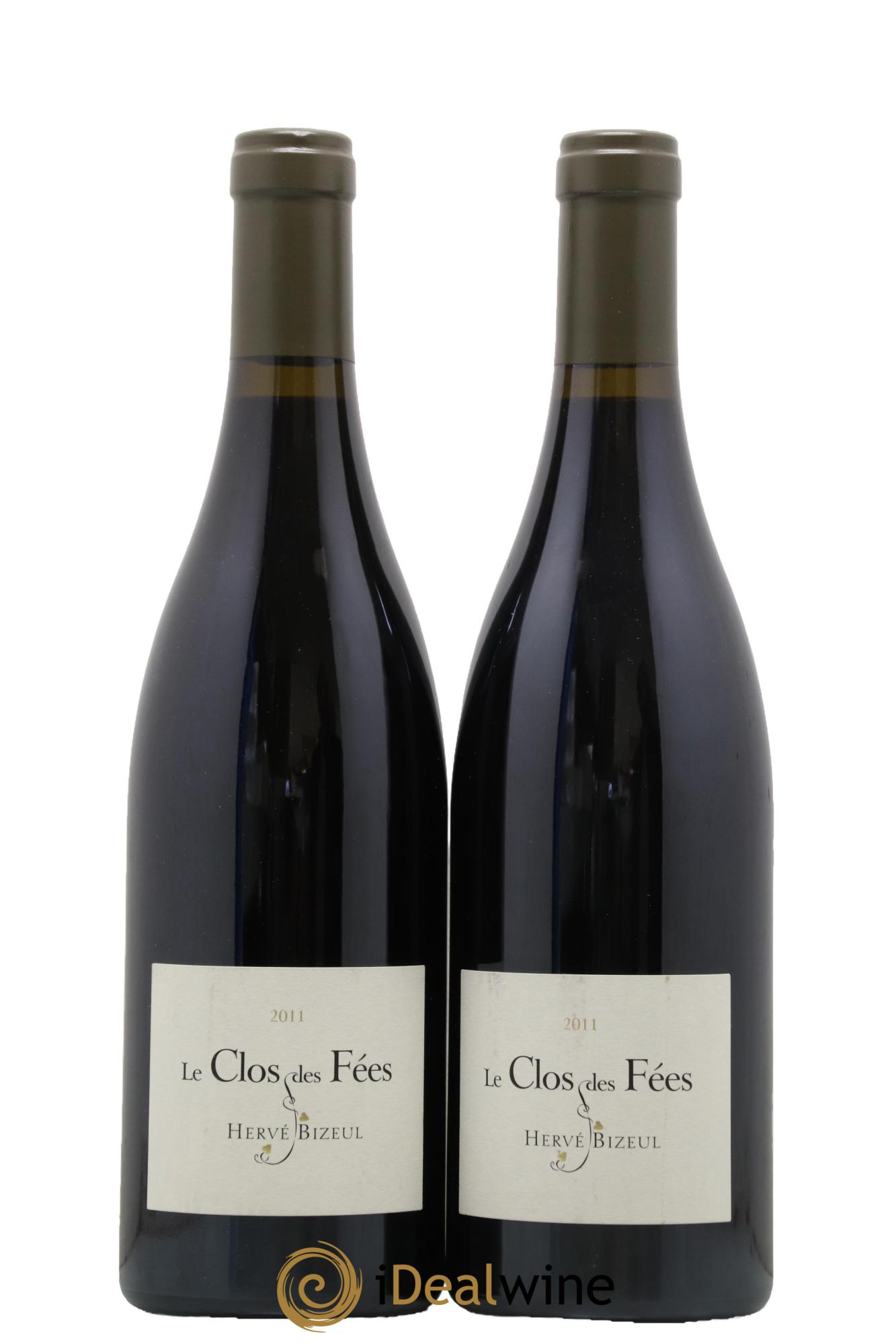 Côtes du Roussillon Villages Clos des Fées Hervé Bizeul 2011 - Posten von 2 Flaschen - 0