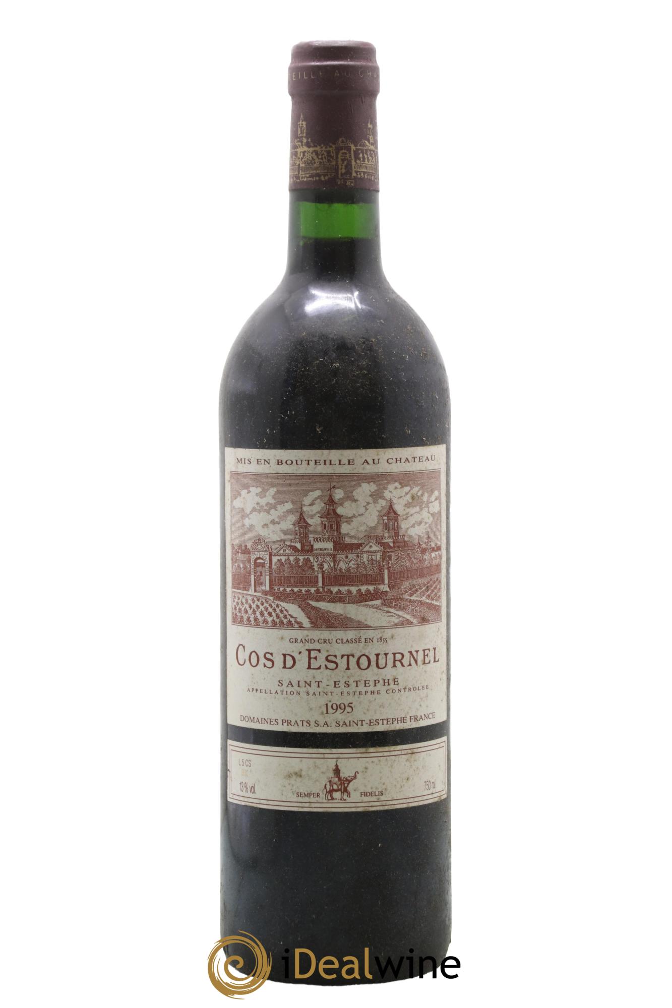 Cos d'Estournel 2ème Grand Cru Classé 1995 - Lot de 1 bouteille - 0